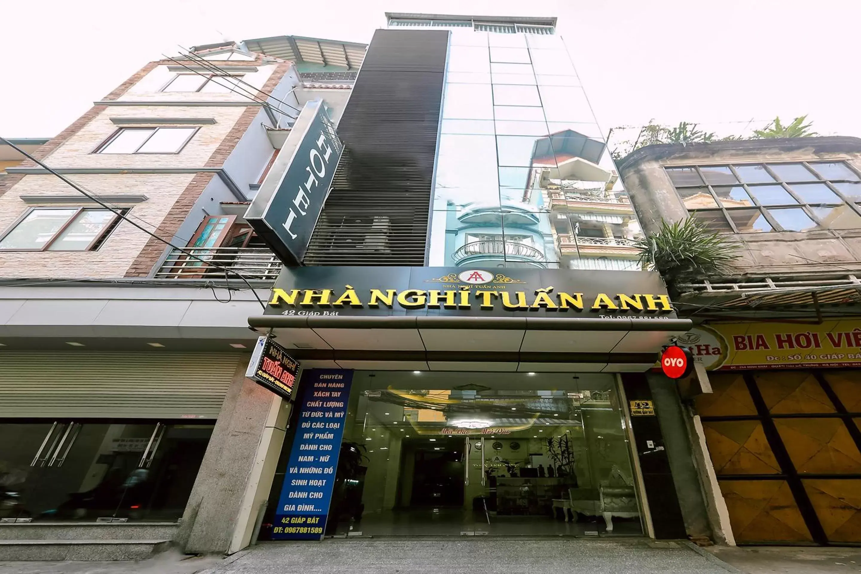 Facade/entrance, Property Building in Super OYO 504 Tuan Anh Hotel