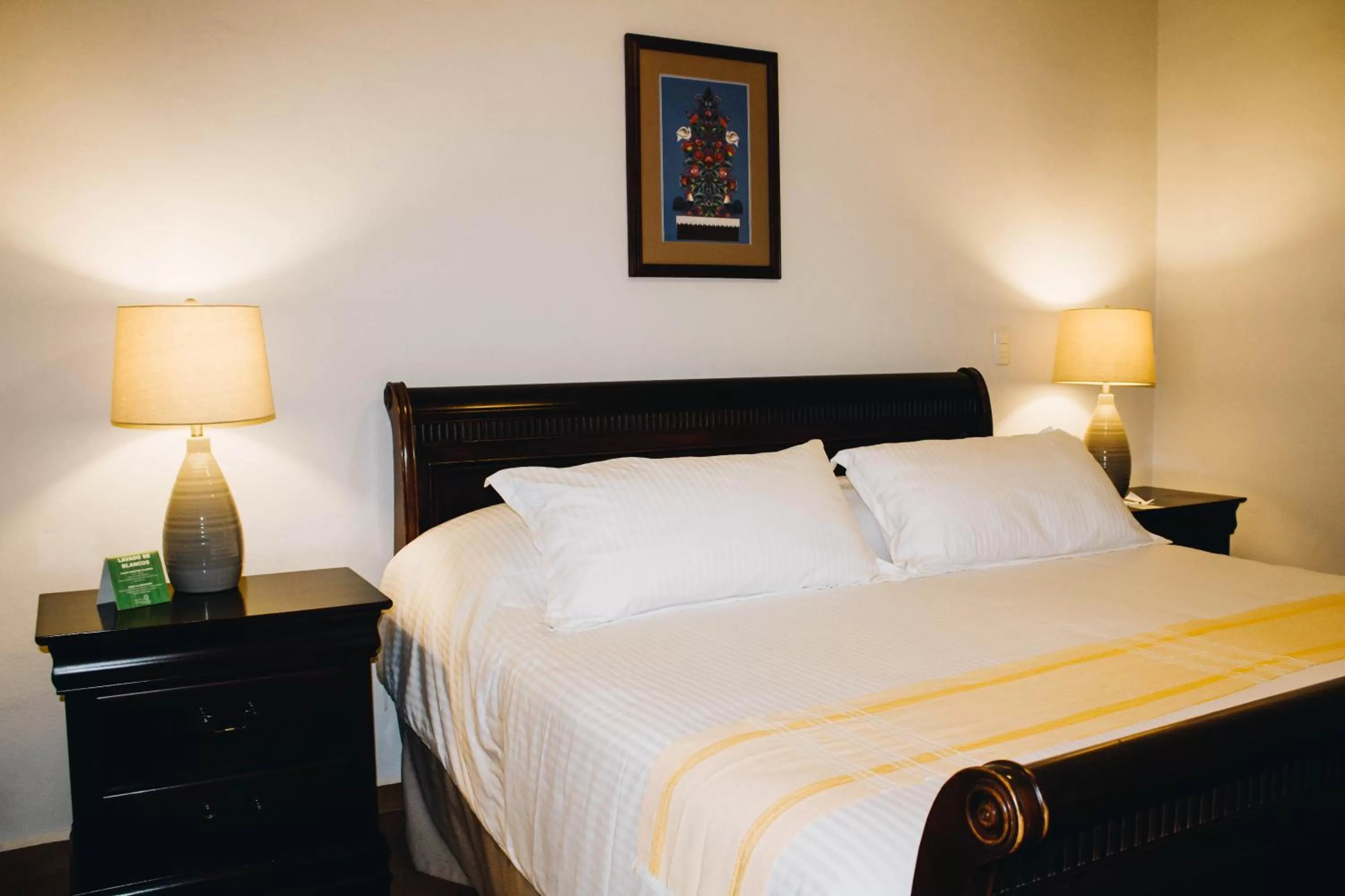 Bed in Hotel La Casona de Don Jorge