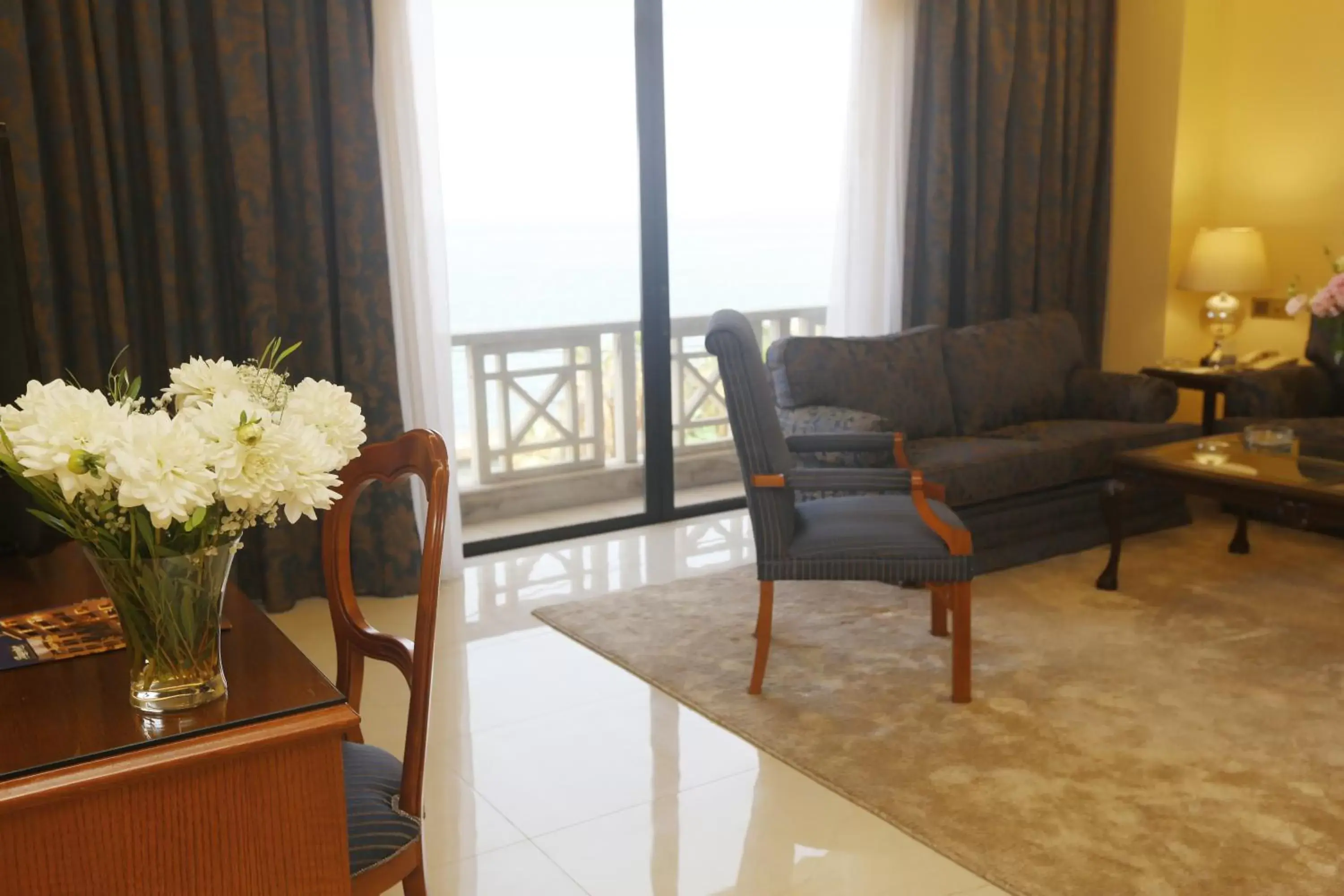 Seating Area in Bayview Hotel Beirut