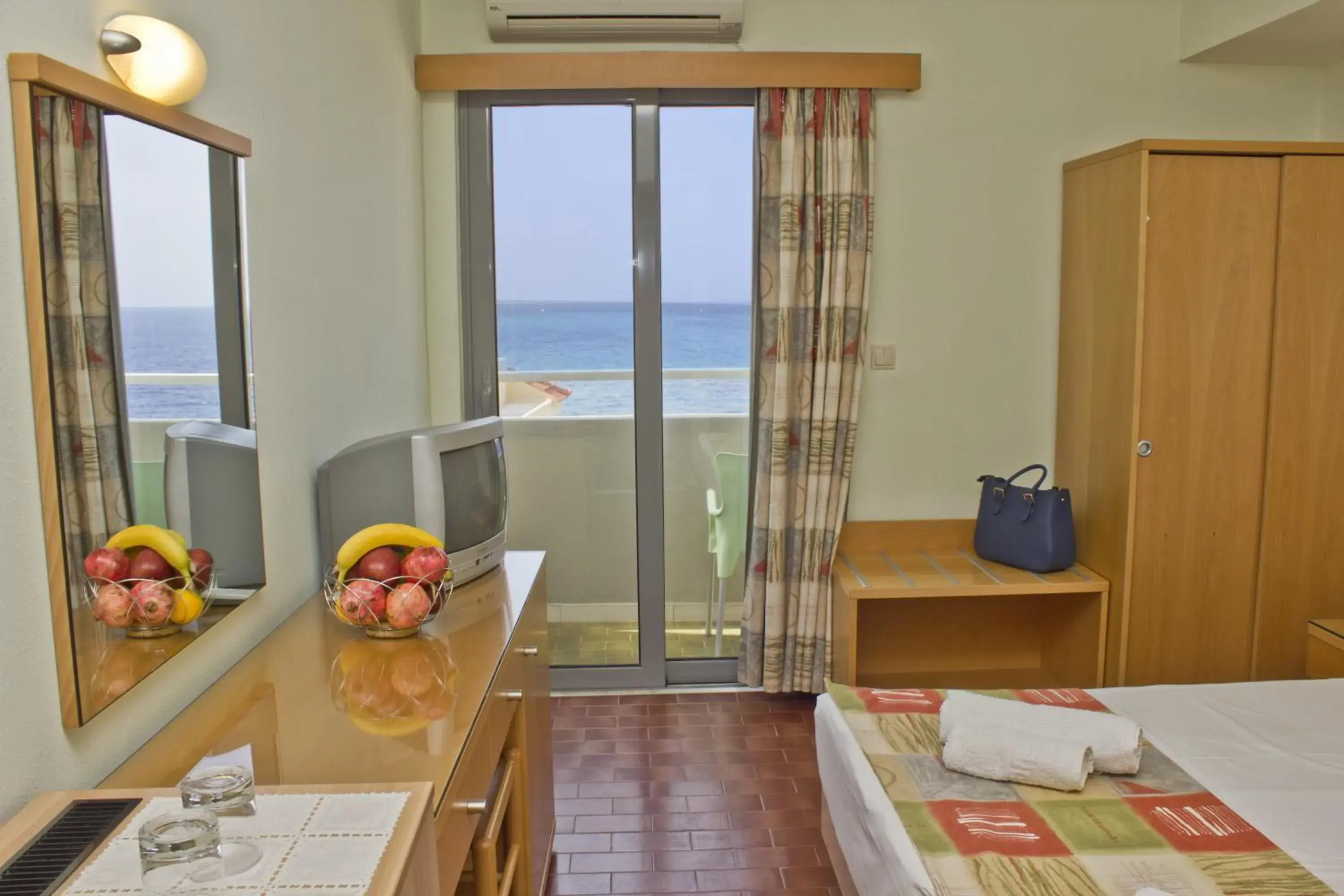 Bed in Nafsika Hotel Bed in Nafsika Hotel