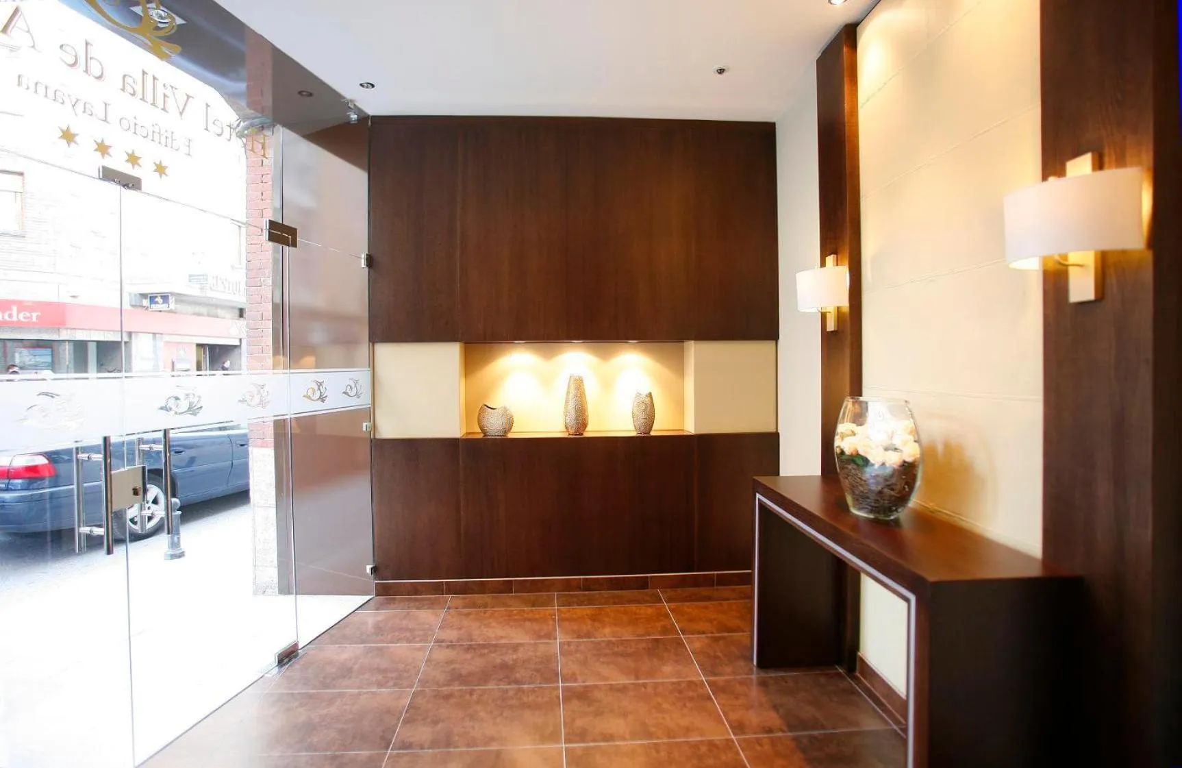 Lobby or reception in Hotel Villa de Aranda