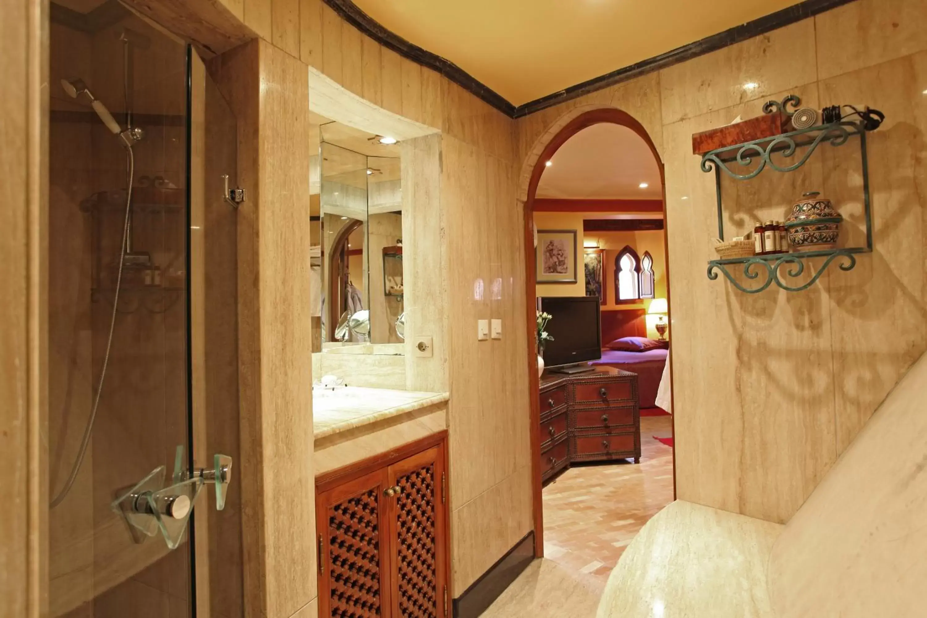 Bathroom in La Maison Arabe Hotel, Spa & Cooking Workshops