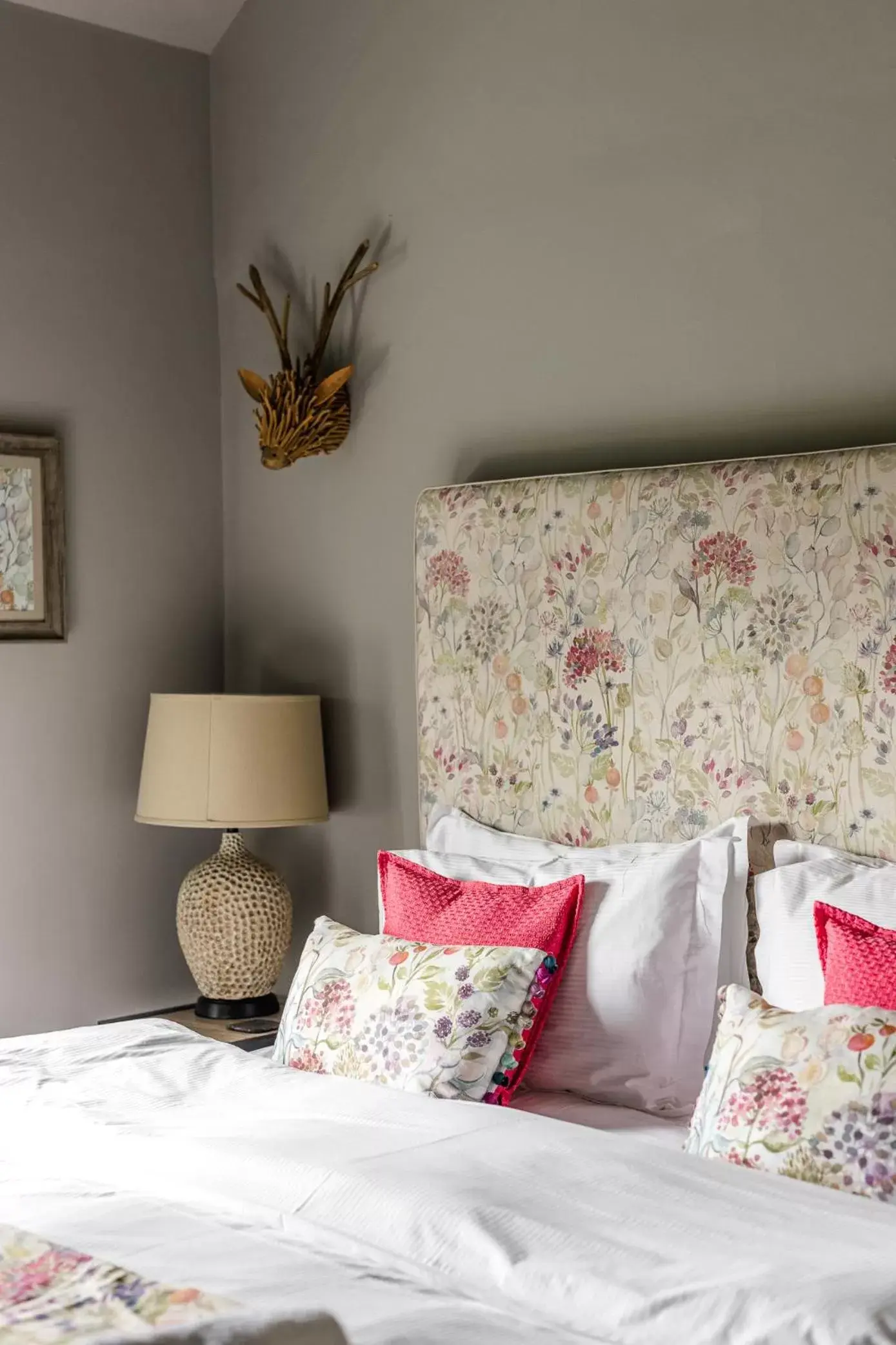 Bed in Plum and Partridge Husthwaite