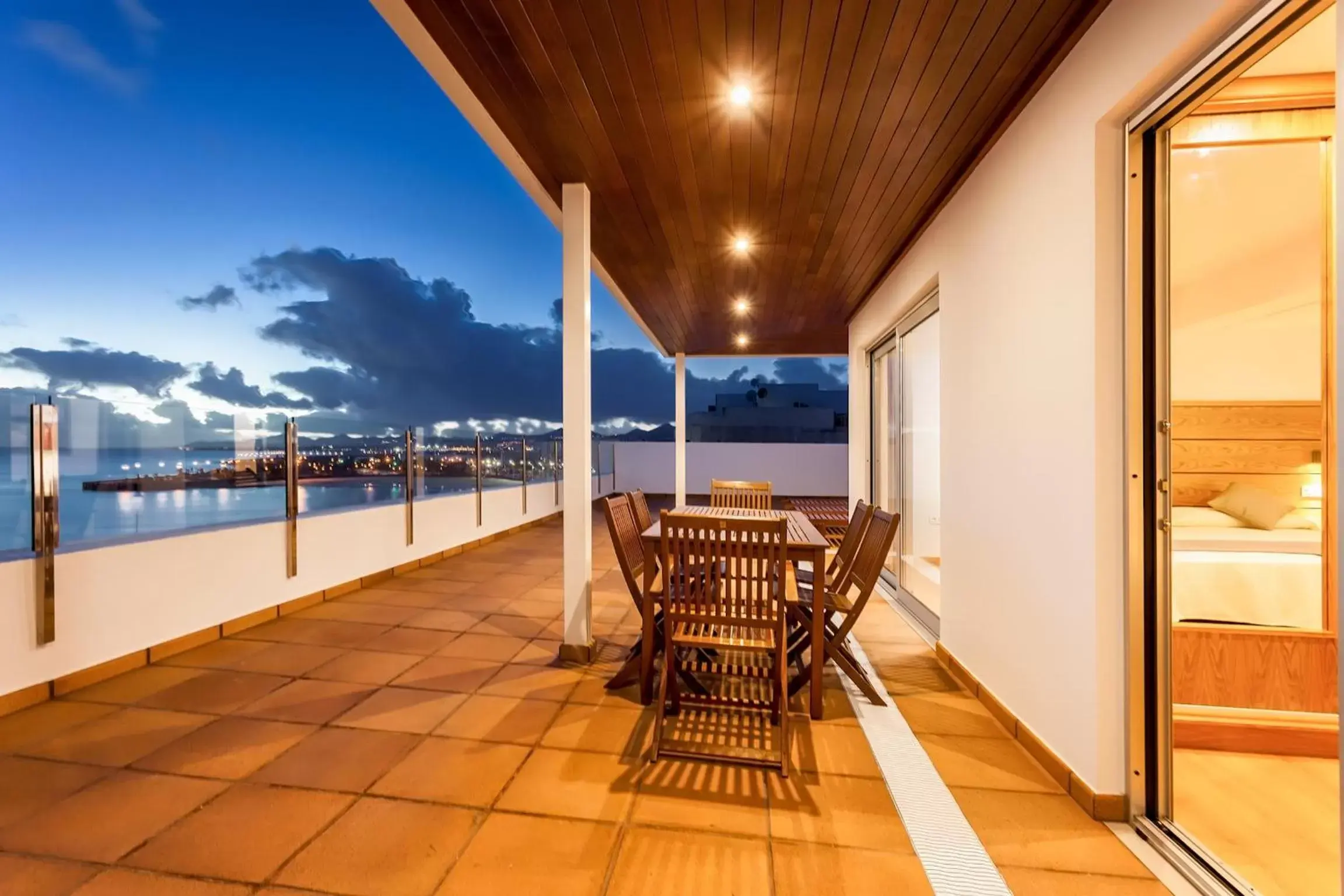 Balcony/Terrace in Hotel Lancelot