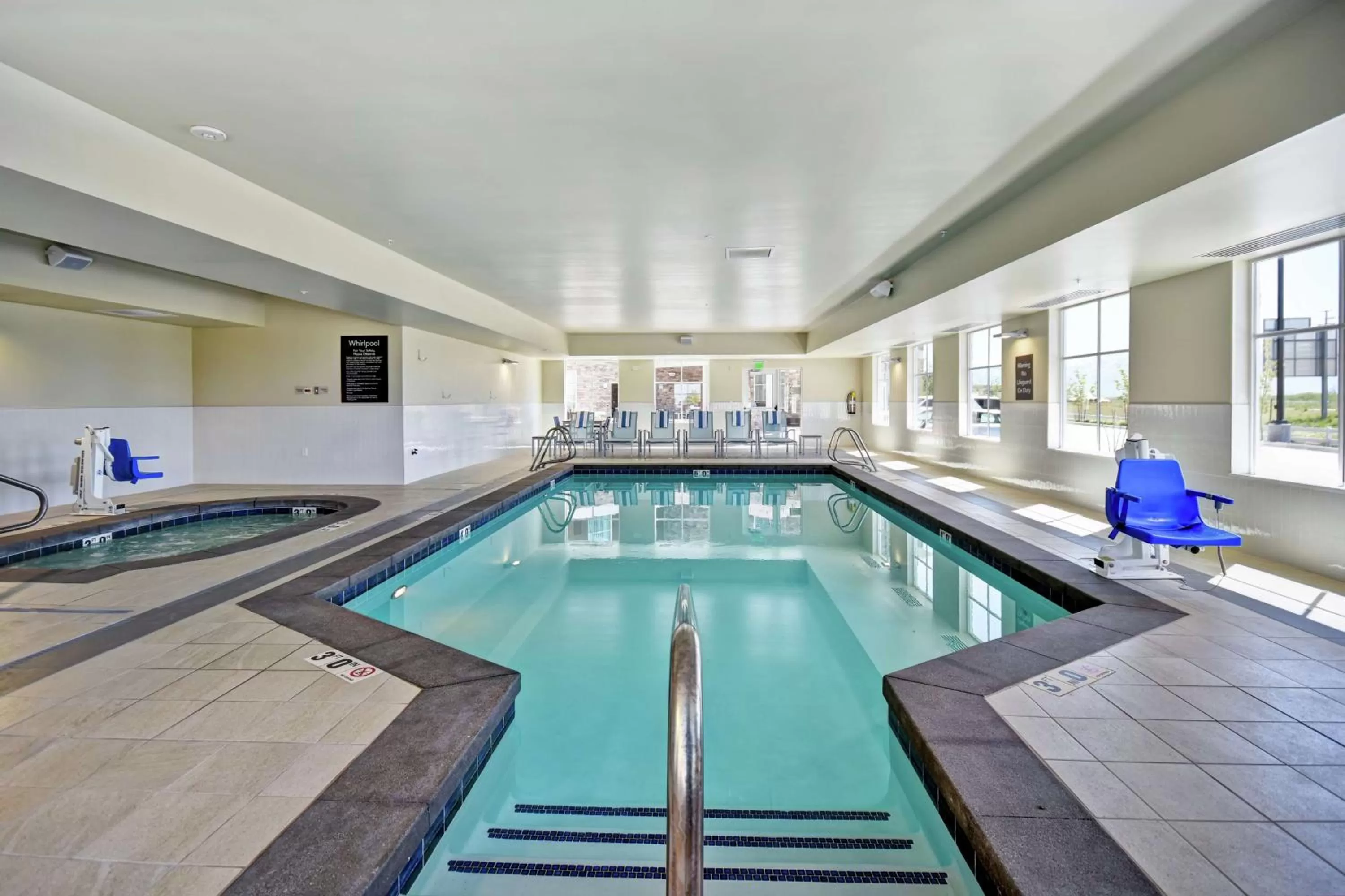 Swimming pool in Homewood Suites By Hilton Salt Lake City Airport