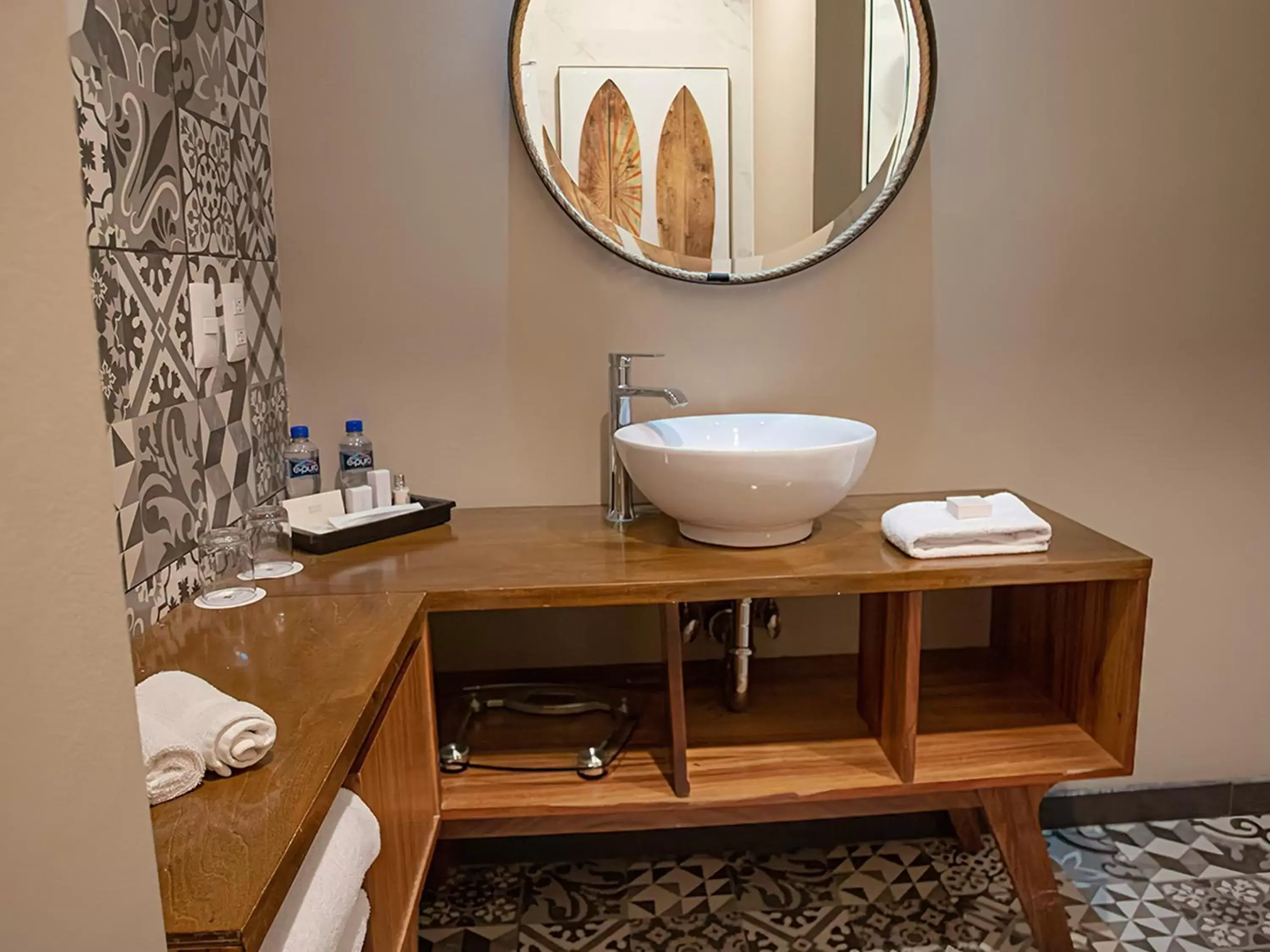 Bathroom in Torre Lucerna Hotel Ensenada