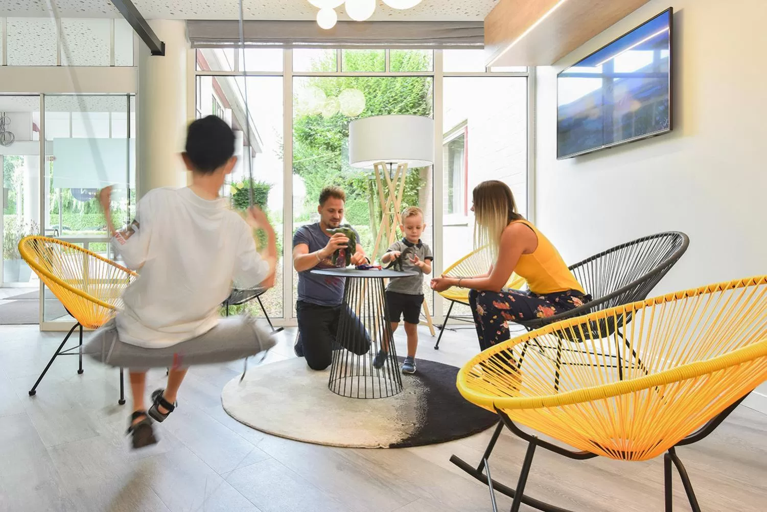 Lobby or reception in Novotel Wavre Brussels East