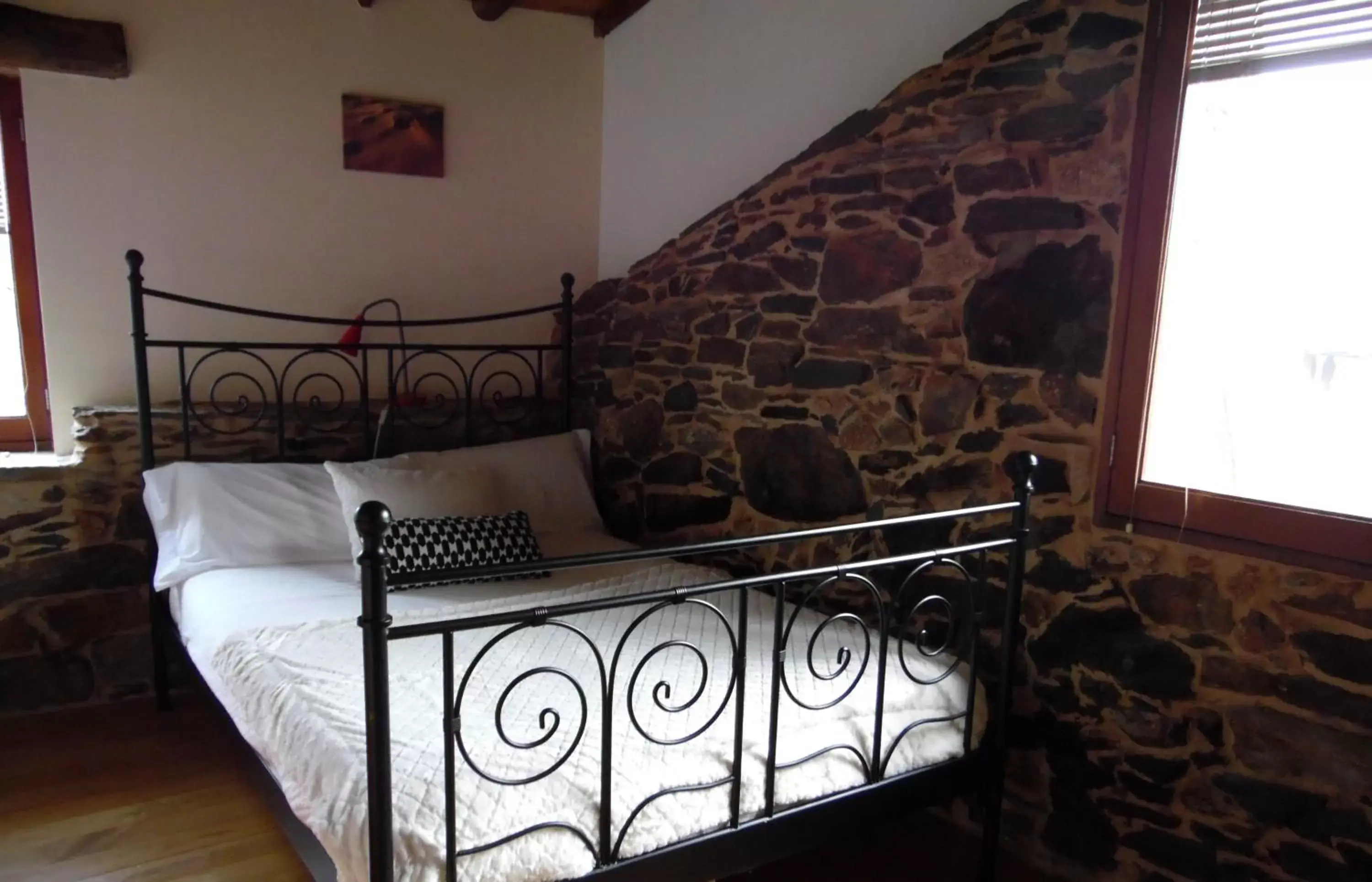 Bed in Cabo Do Mundo Casa Rural