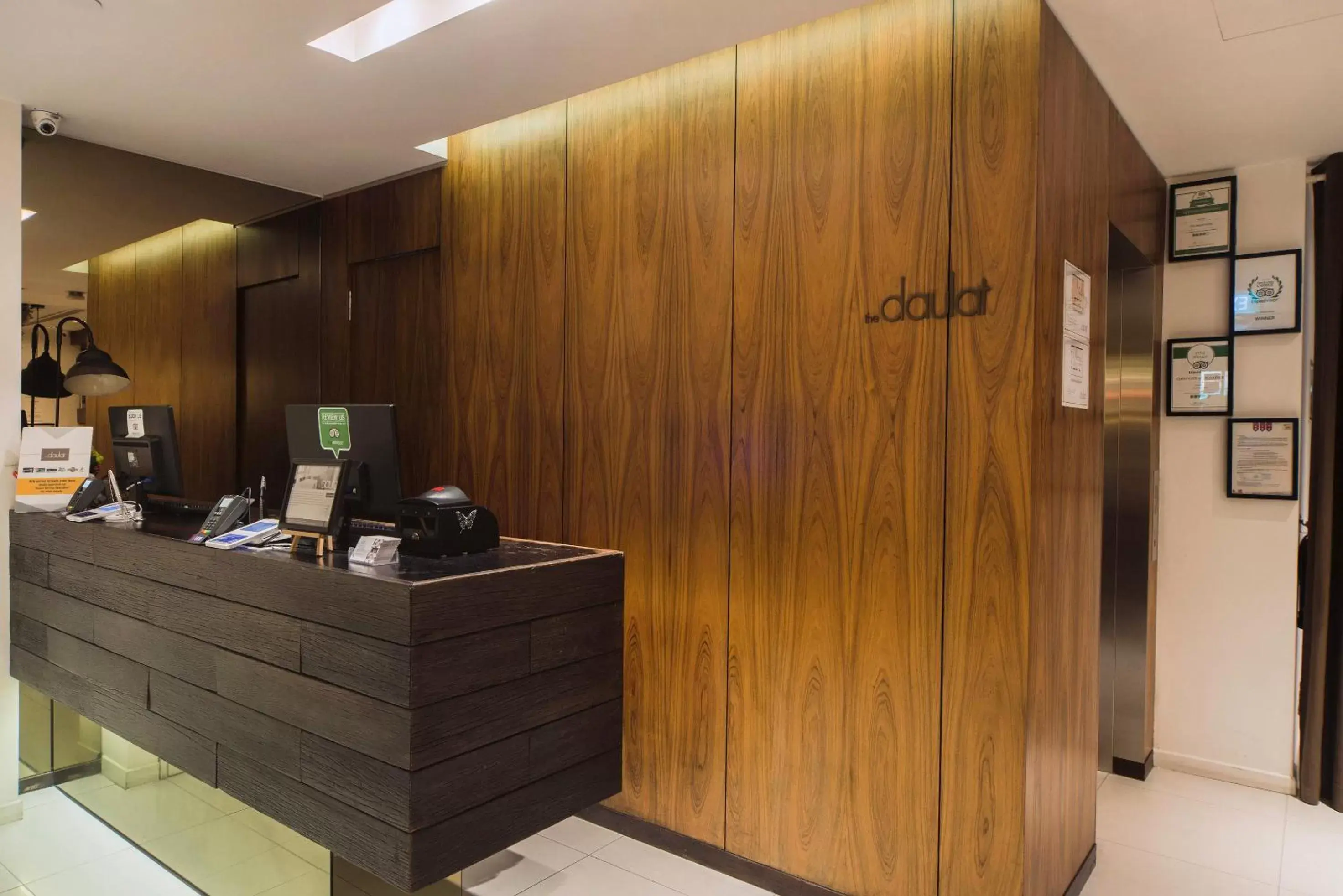 Lobby or reception in The Daulat by Hotel Calmo