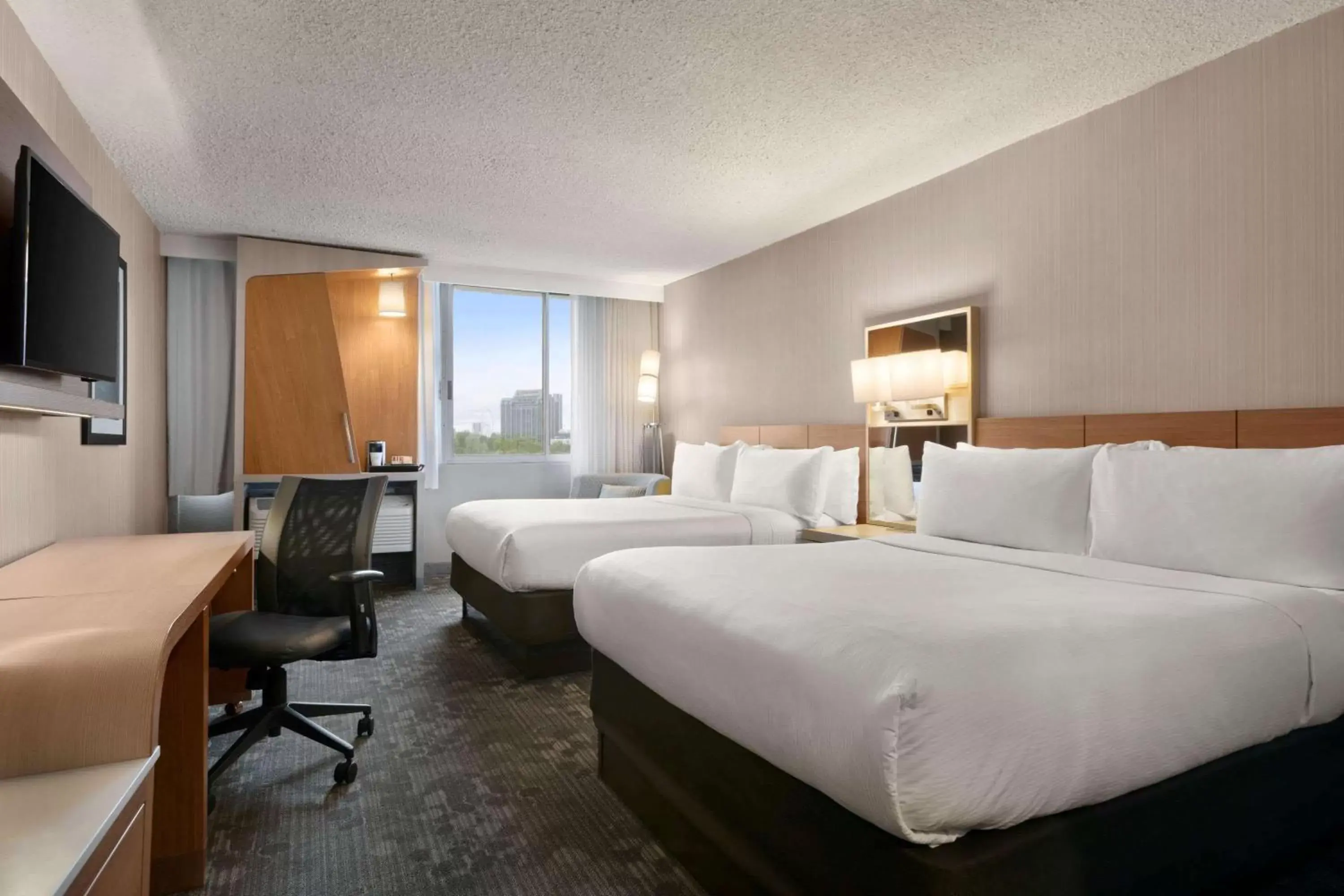 Wellness Room with 2 Queen Beds, Skyline View, Non Smoking in Wyndham Garden at Niagara Falls