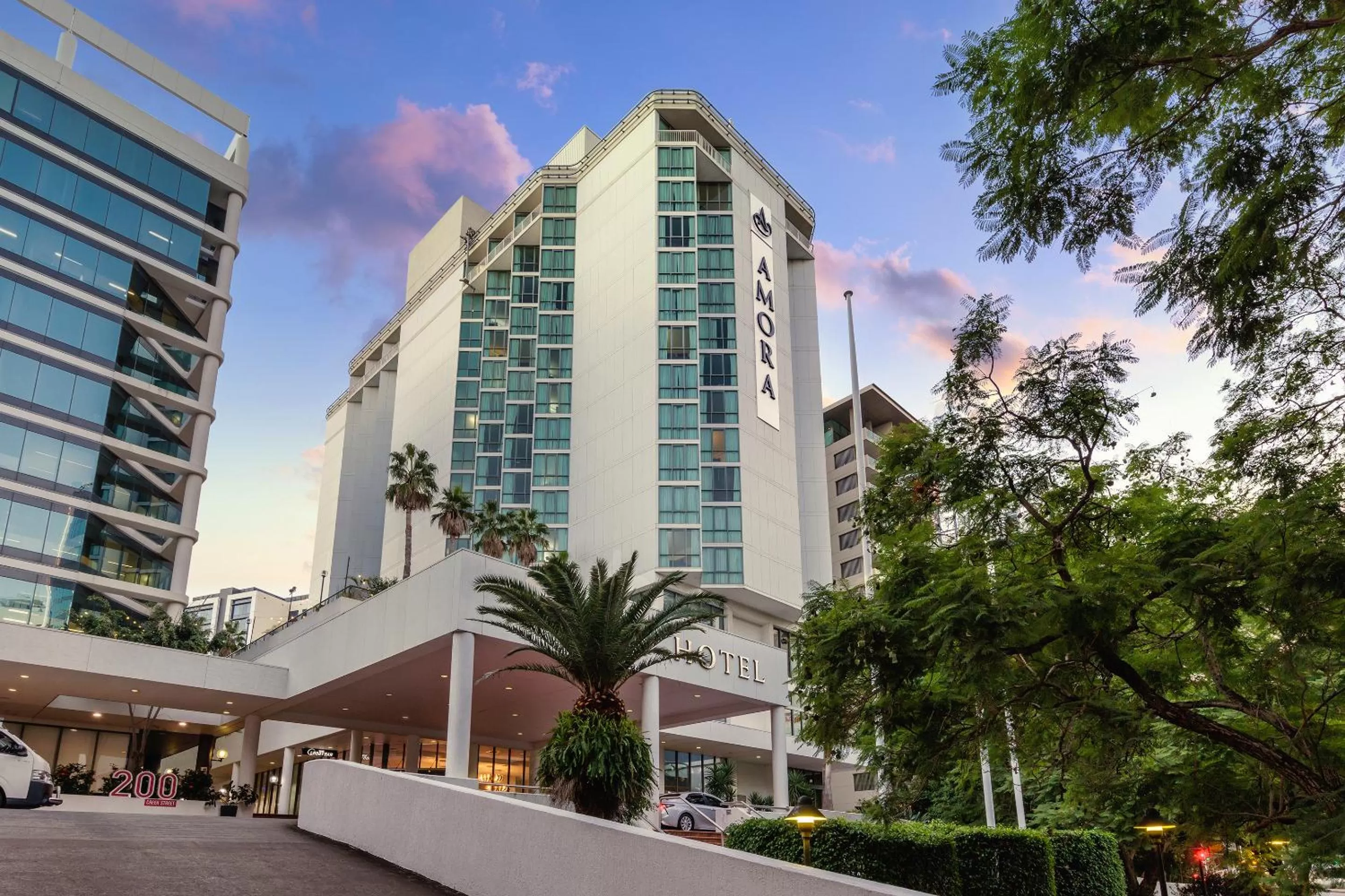Property building in Amora Hotel Brisbane