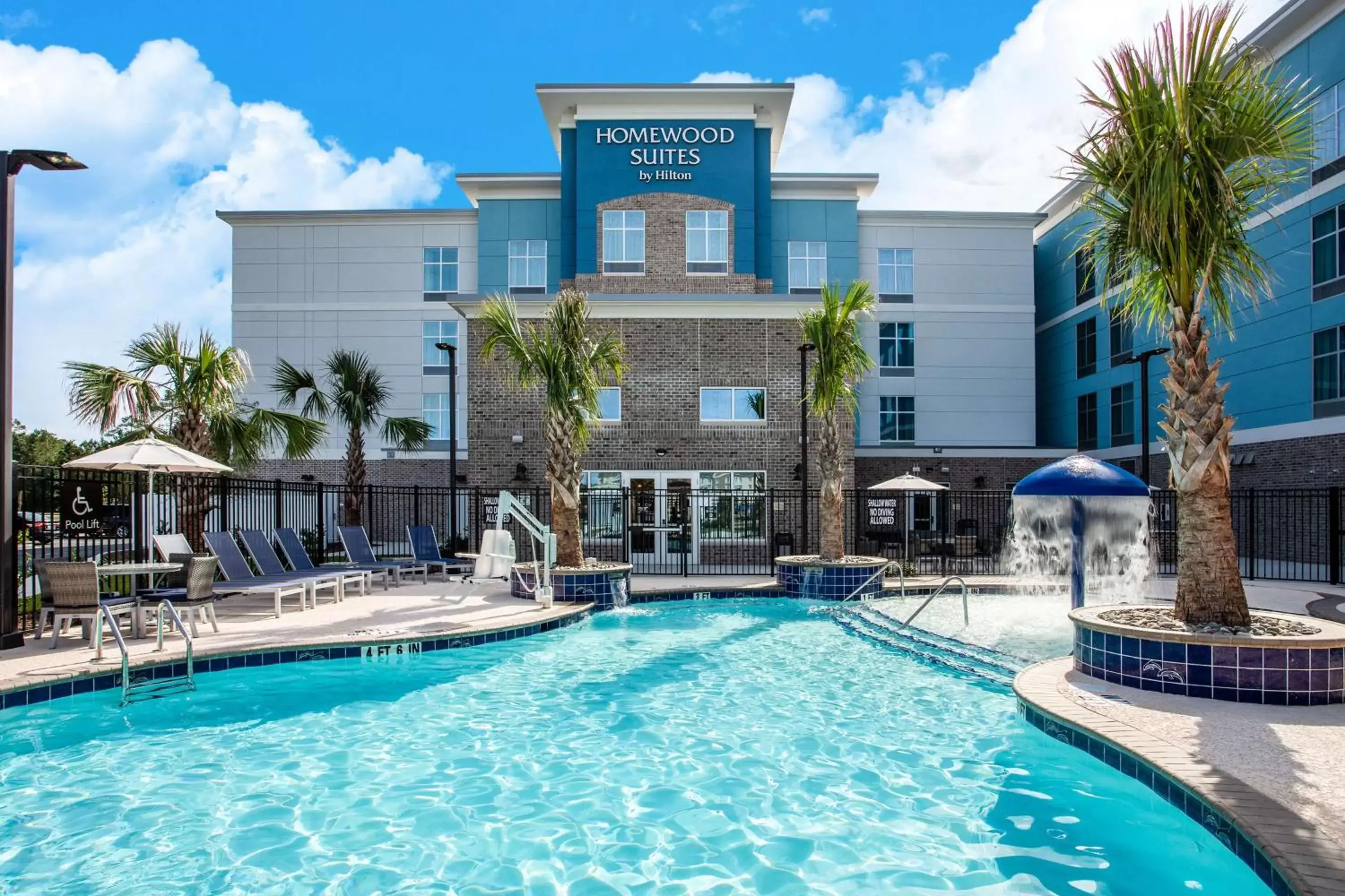 Pool view, Property Building in Homewood Suites By Hilton Myrtle Beach Coastal Grand Mall