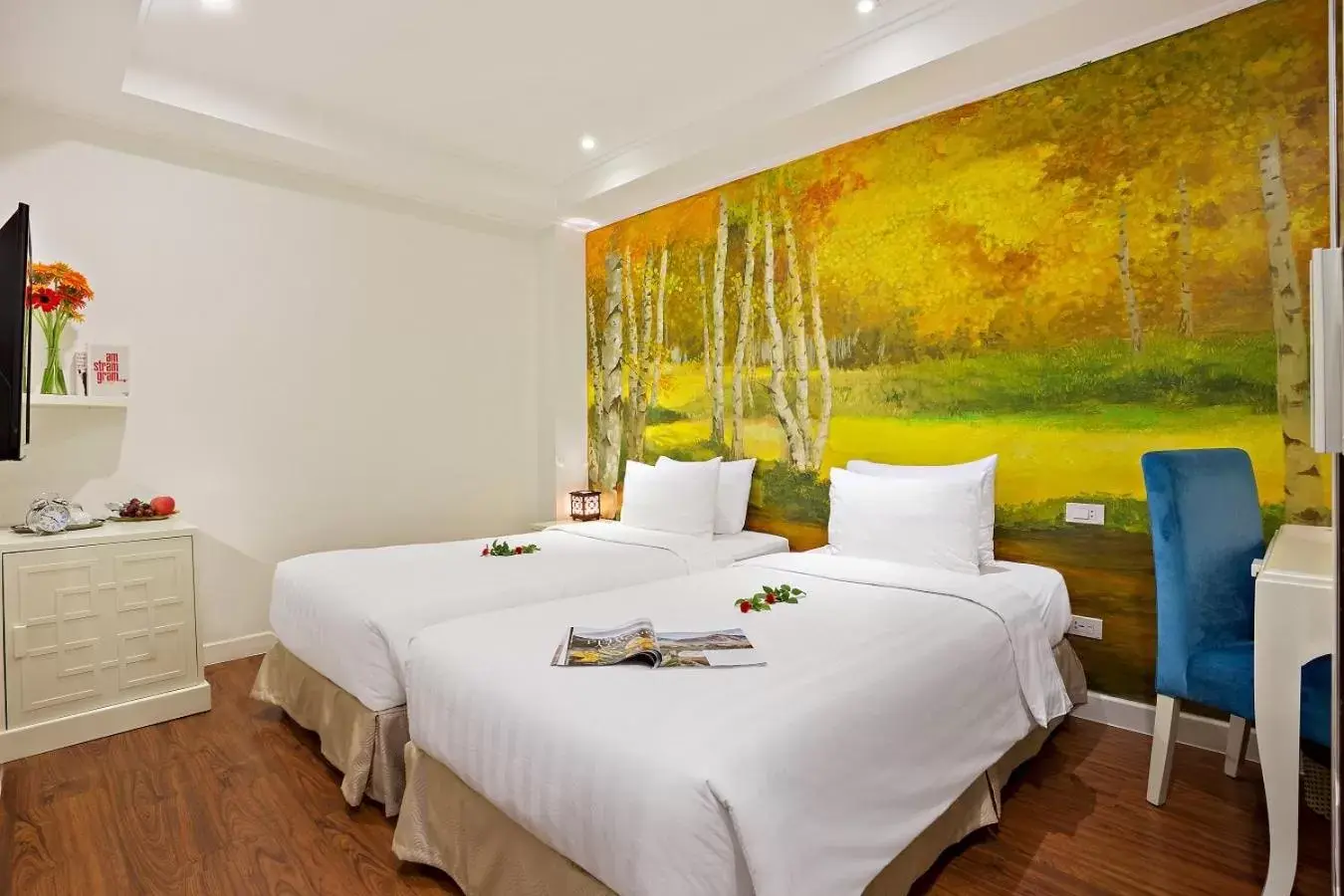 Bed in Hanoi La Selva Hotel Bed in Hanoi La Selva Hotel