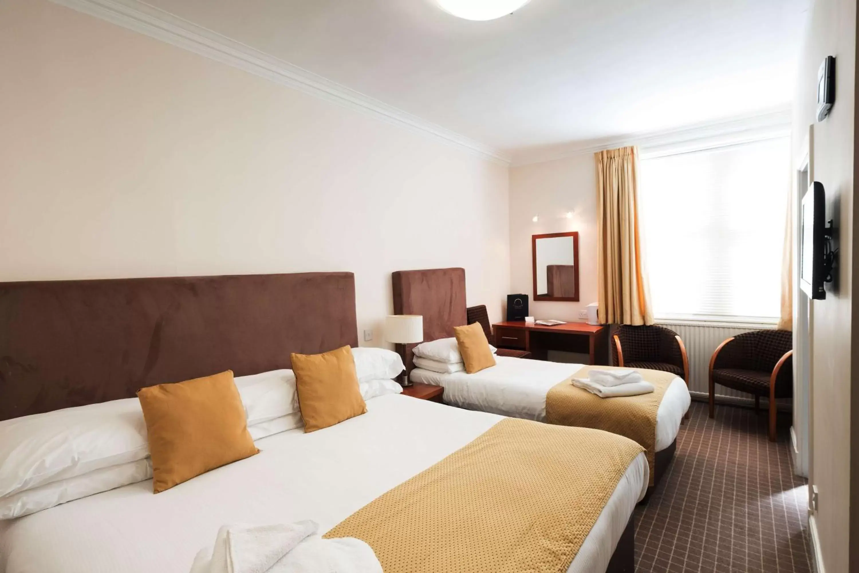 Photo of the whole room, Bed in Pitbauchlie House Hotel - Sure Hotel Collection by Best Western