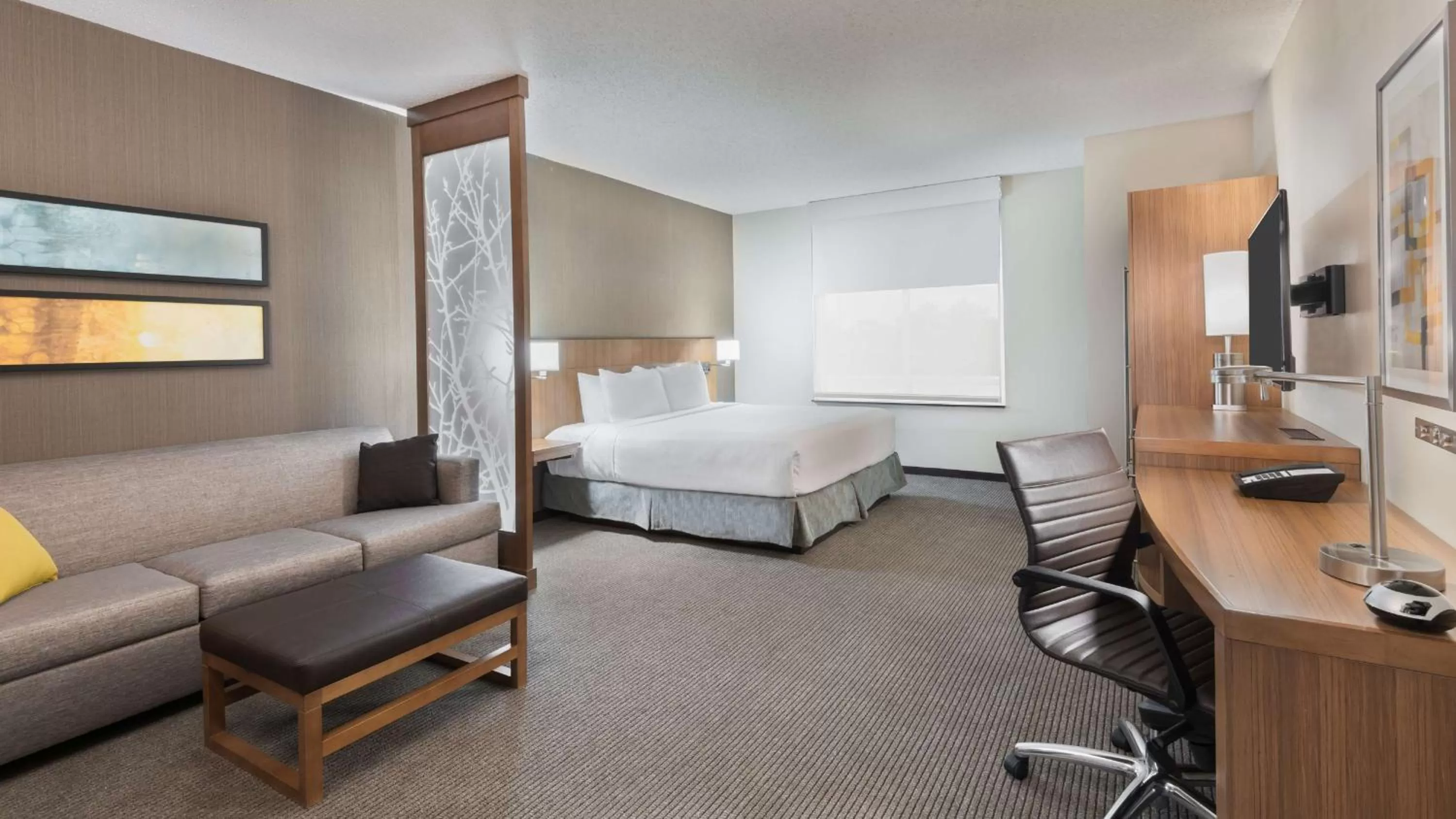 Photo of the whole room, Bed in Hyatt Place Austin/Round Rock