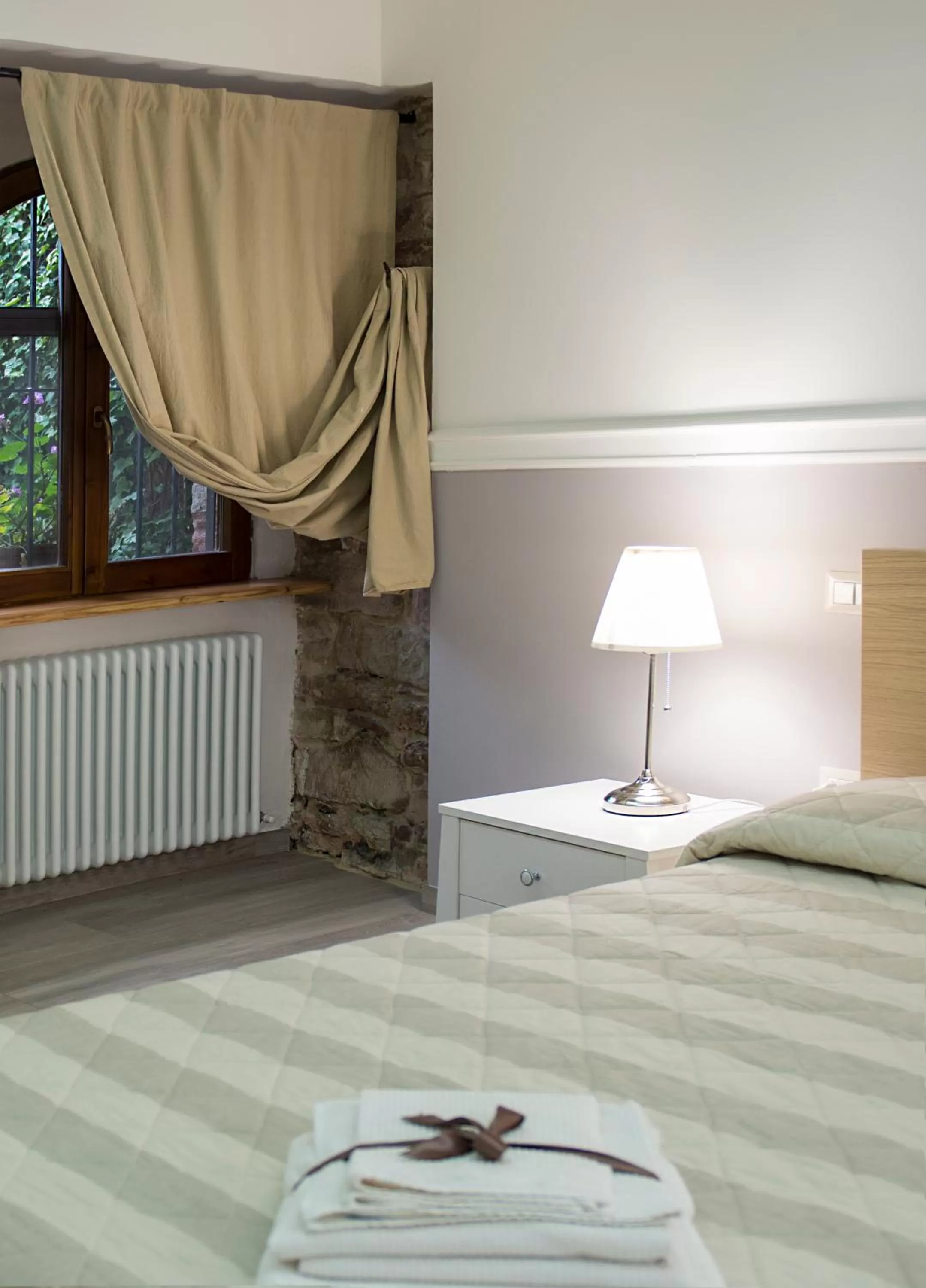 Decorative detail, Bed in La Residenza Dei Cappuccini