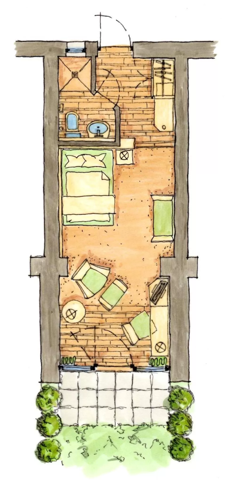 Photo of the whole room in Zum Rittmeister