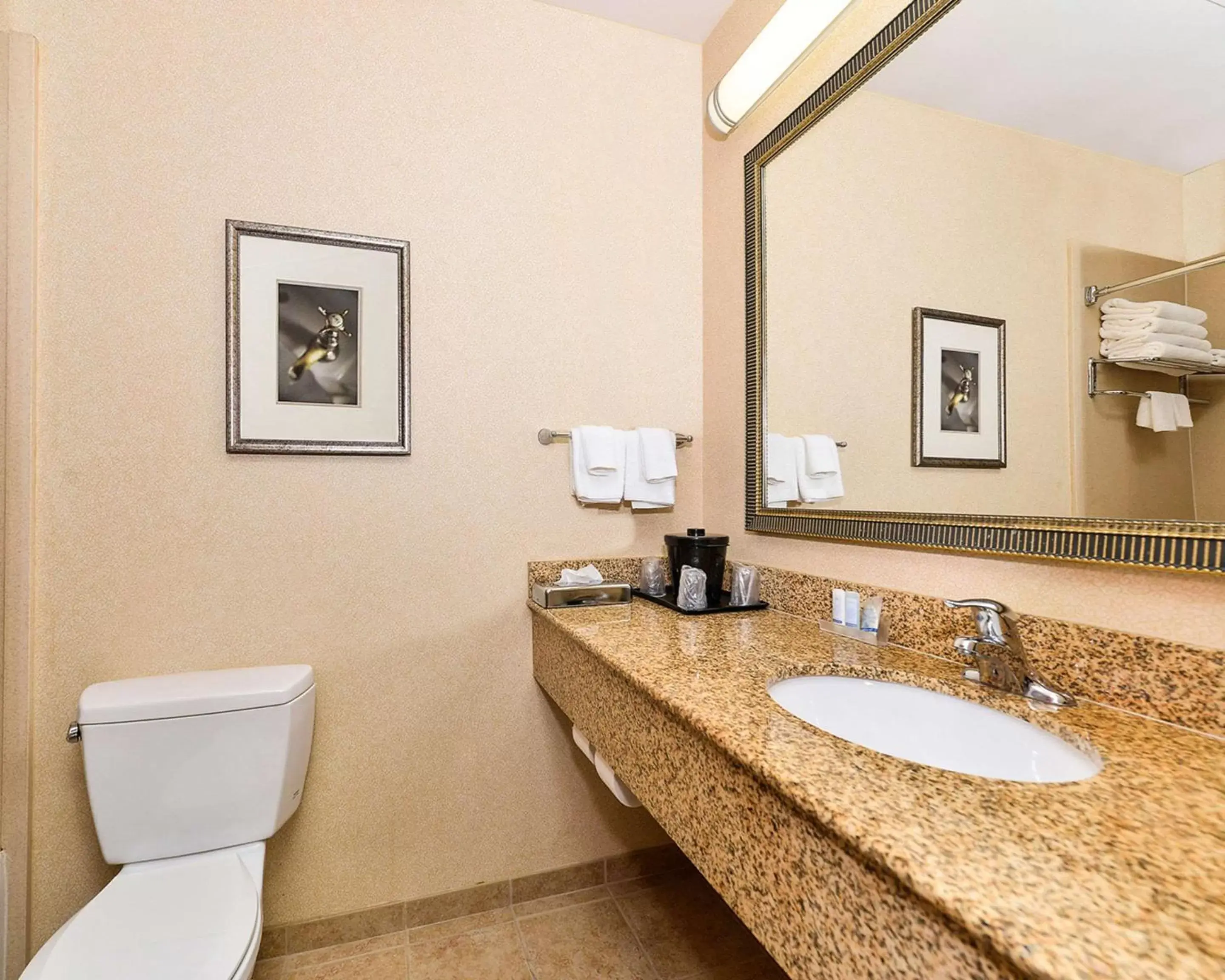 Bathroom in Sleep Inn & Suites near Joint Base Andrews-Washington Area