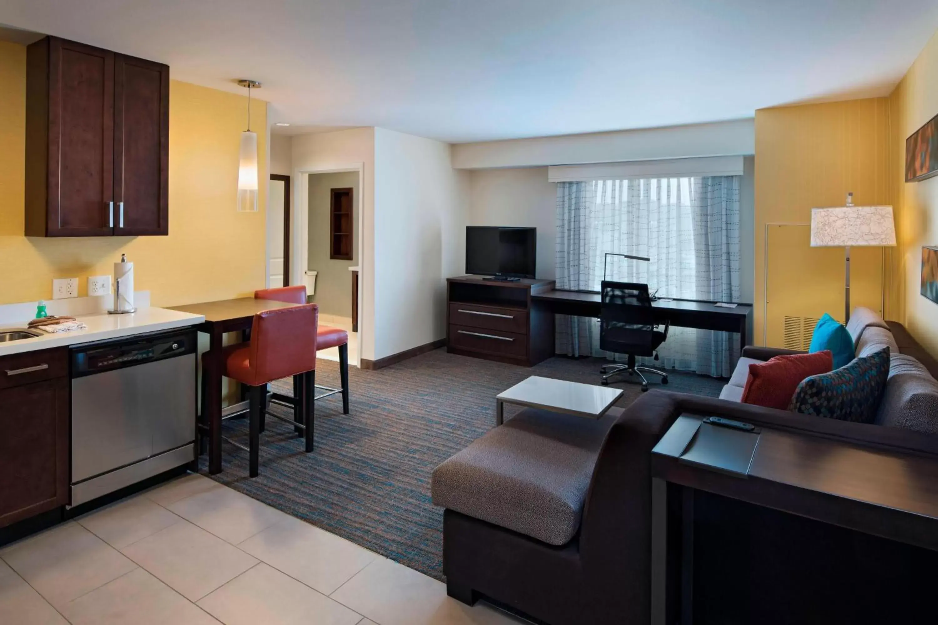 Living room, Seating Area in Residence Inn by Marriott Omaha West