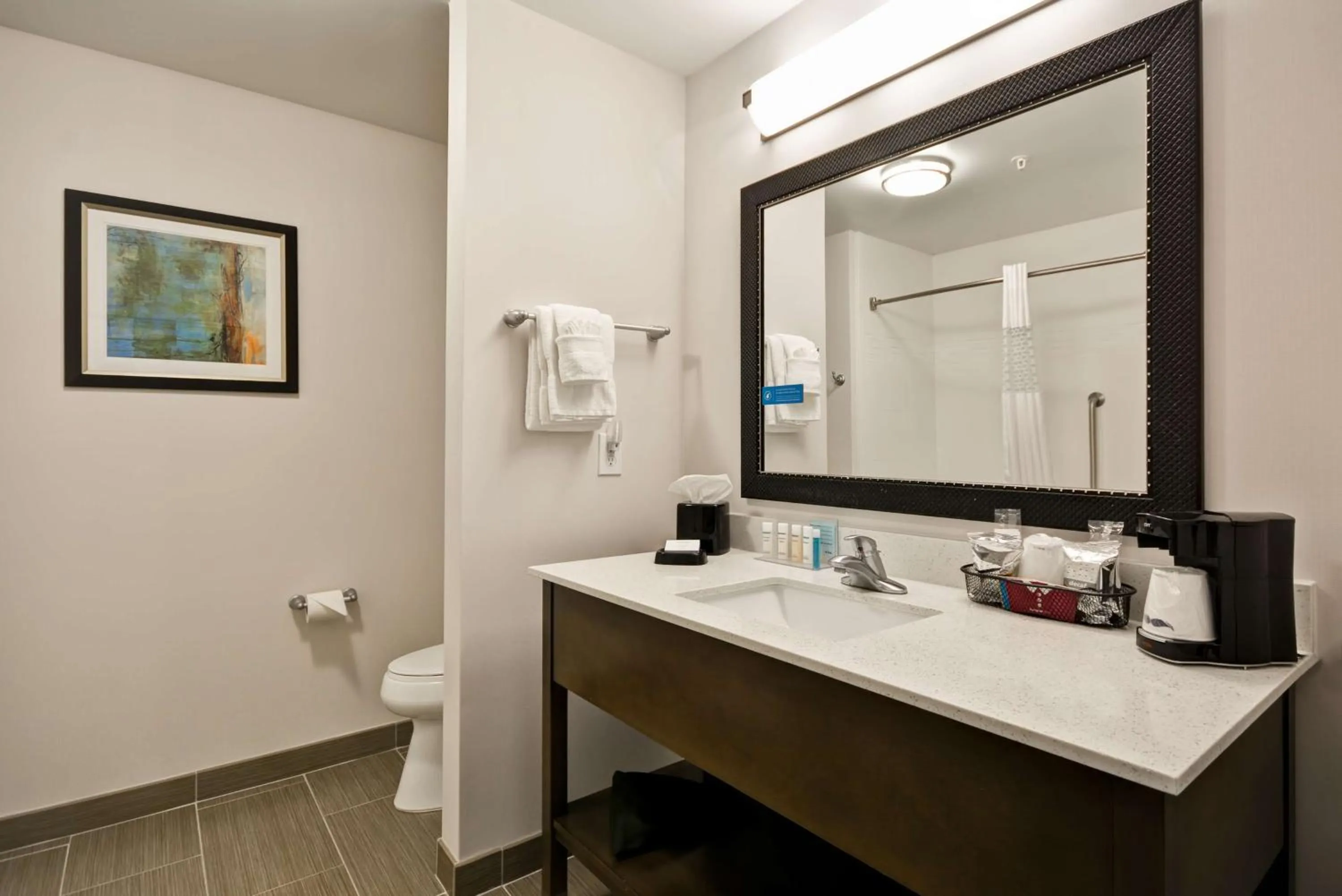 Bathroom in Hampton Inn Kenedy