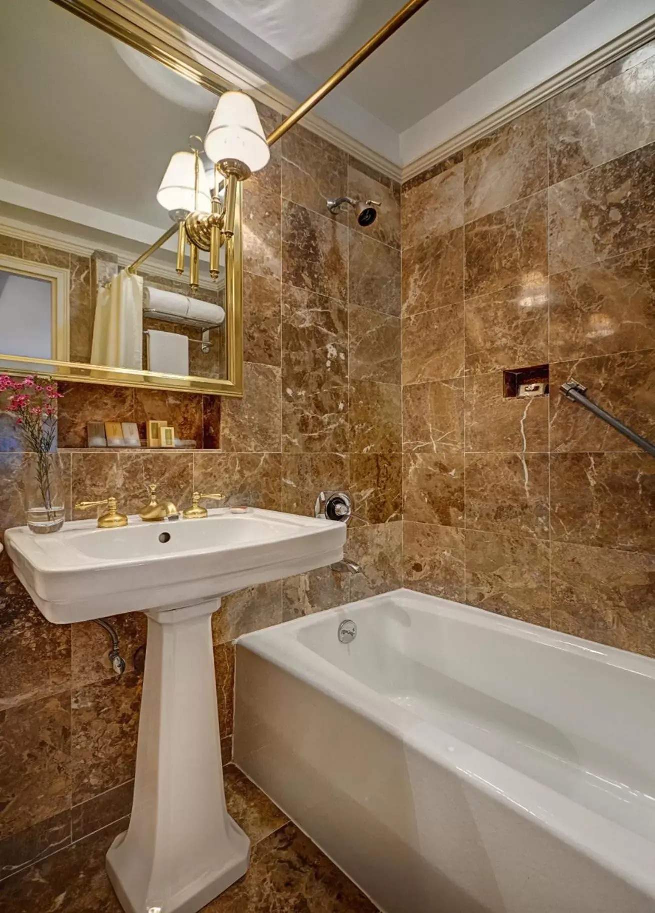 Bathroom in Hotel Elysee by Library Hotel Collection