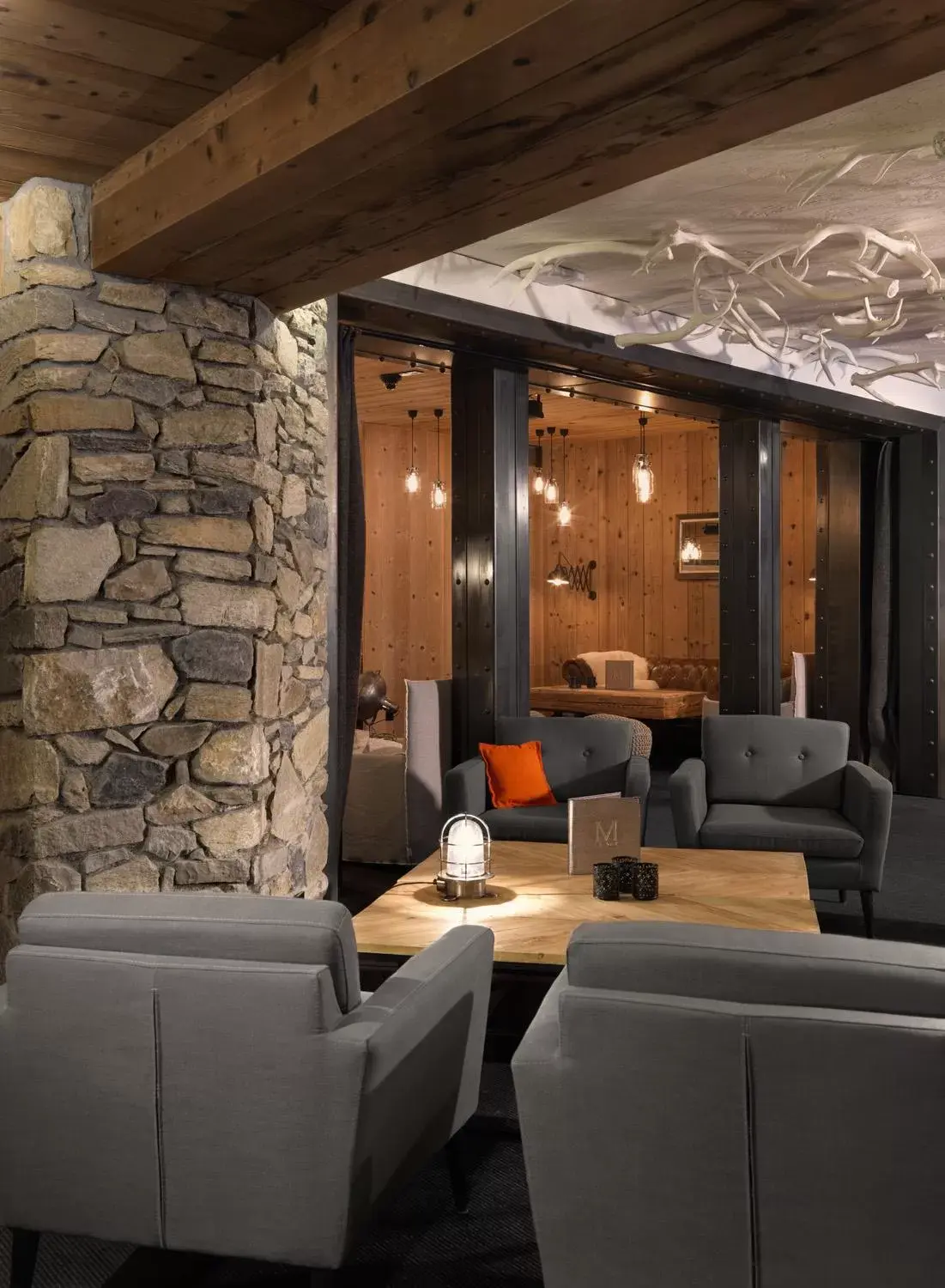 Lounge or bar, Seating Area in M de Megève