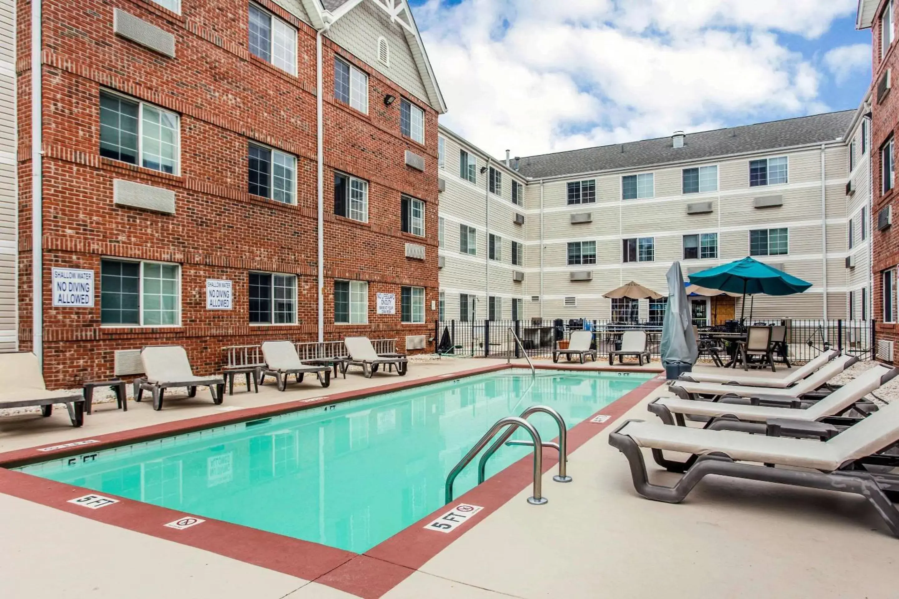 On site, Swimming Pool in MainStay Suites Greenville Airport