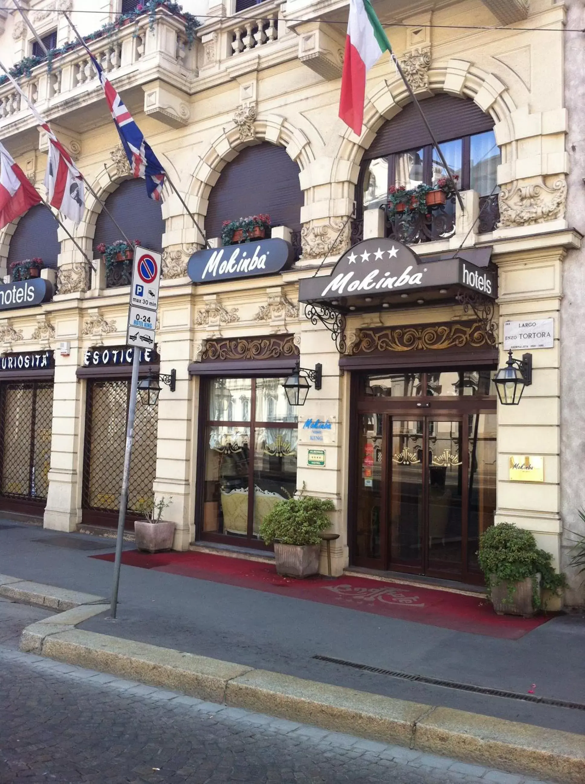 Facade/entrance in Mokinba Hotels King