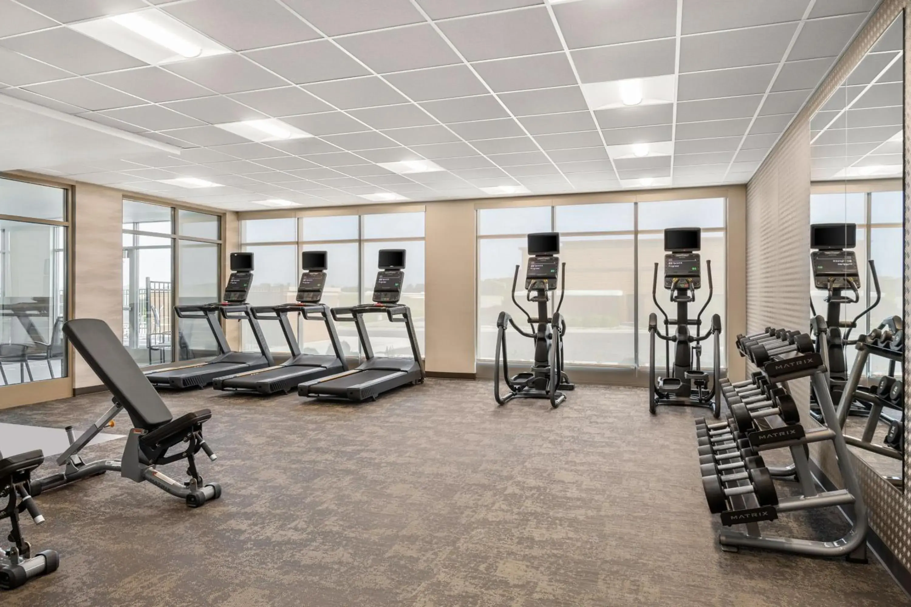 Fitness centre/facilities, Fitness Center/Facilities in Fairfield by Marriott Inn & Suites Baraboo