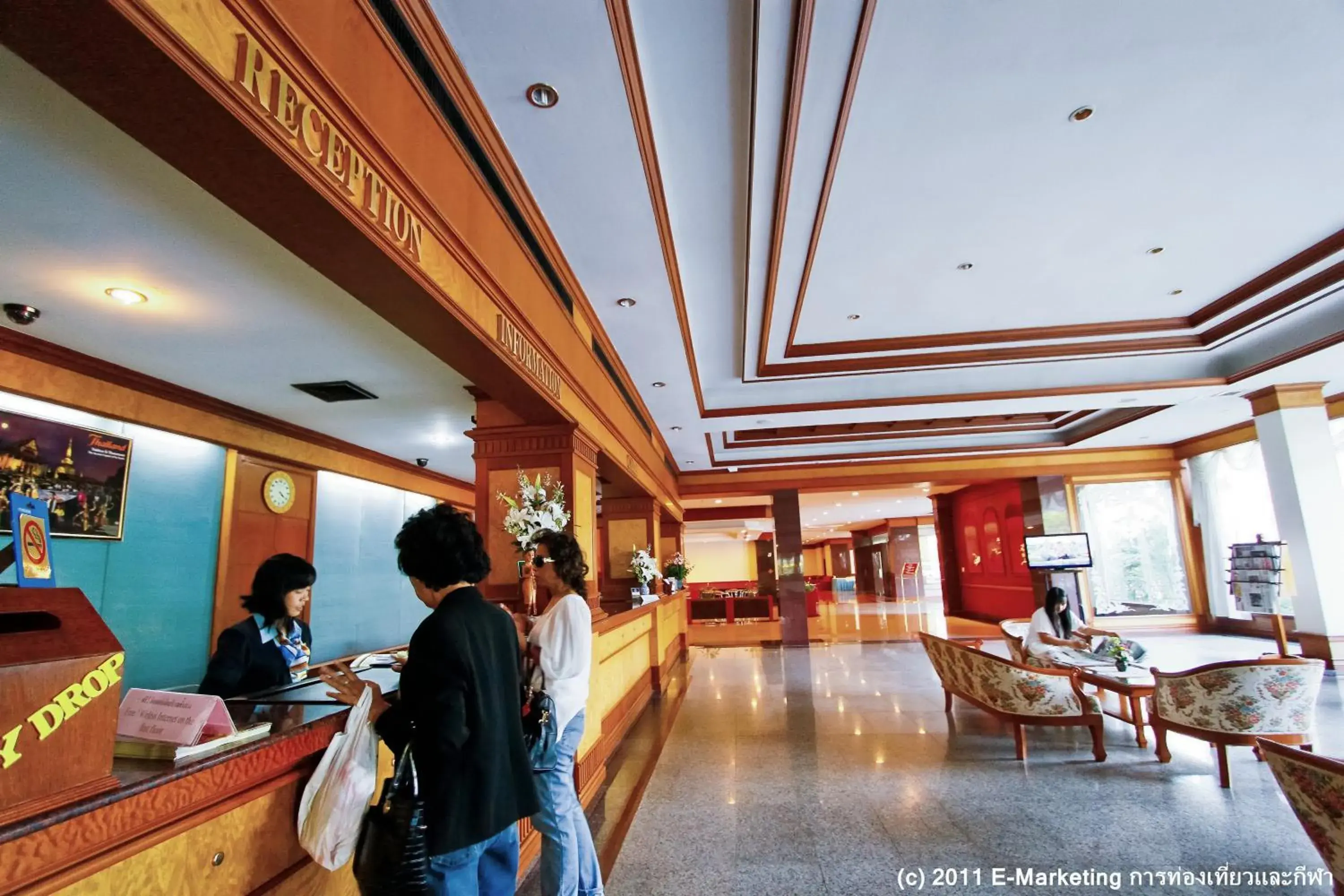 Lobby or reception, Lobby/Reception in Grand Park Hotel (SHA Extra Plus)