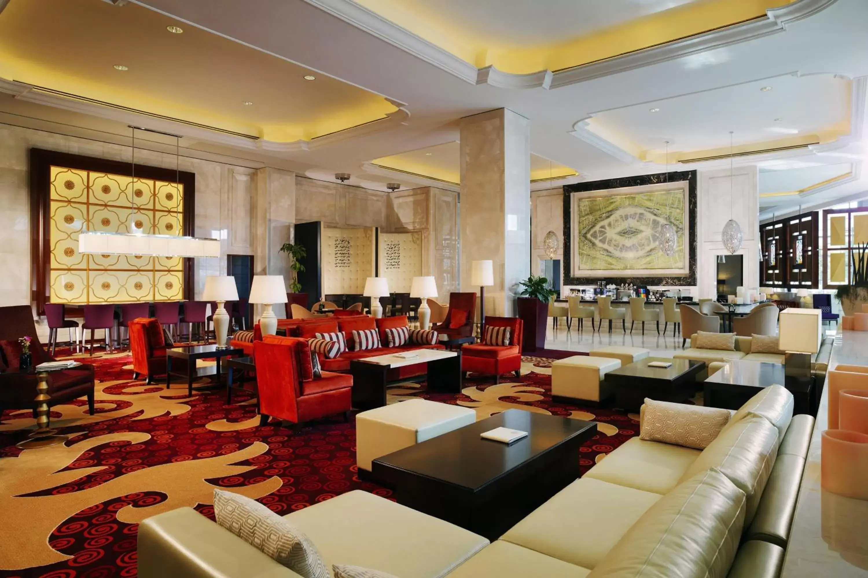 Lounge or bar, Restaurant/Places to Eat in JW Marriott Hotel Ankara