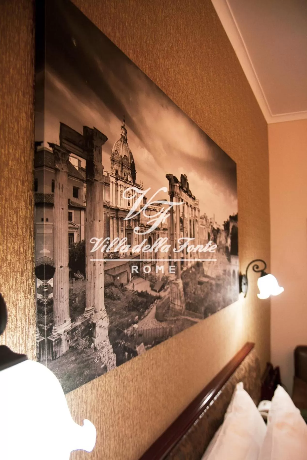 Bed in Villa della Fonte