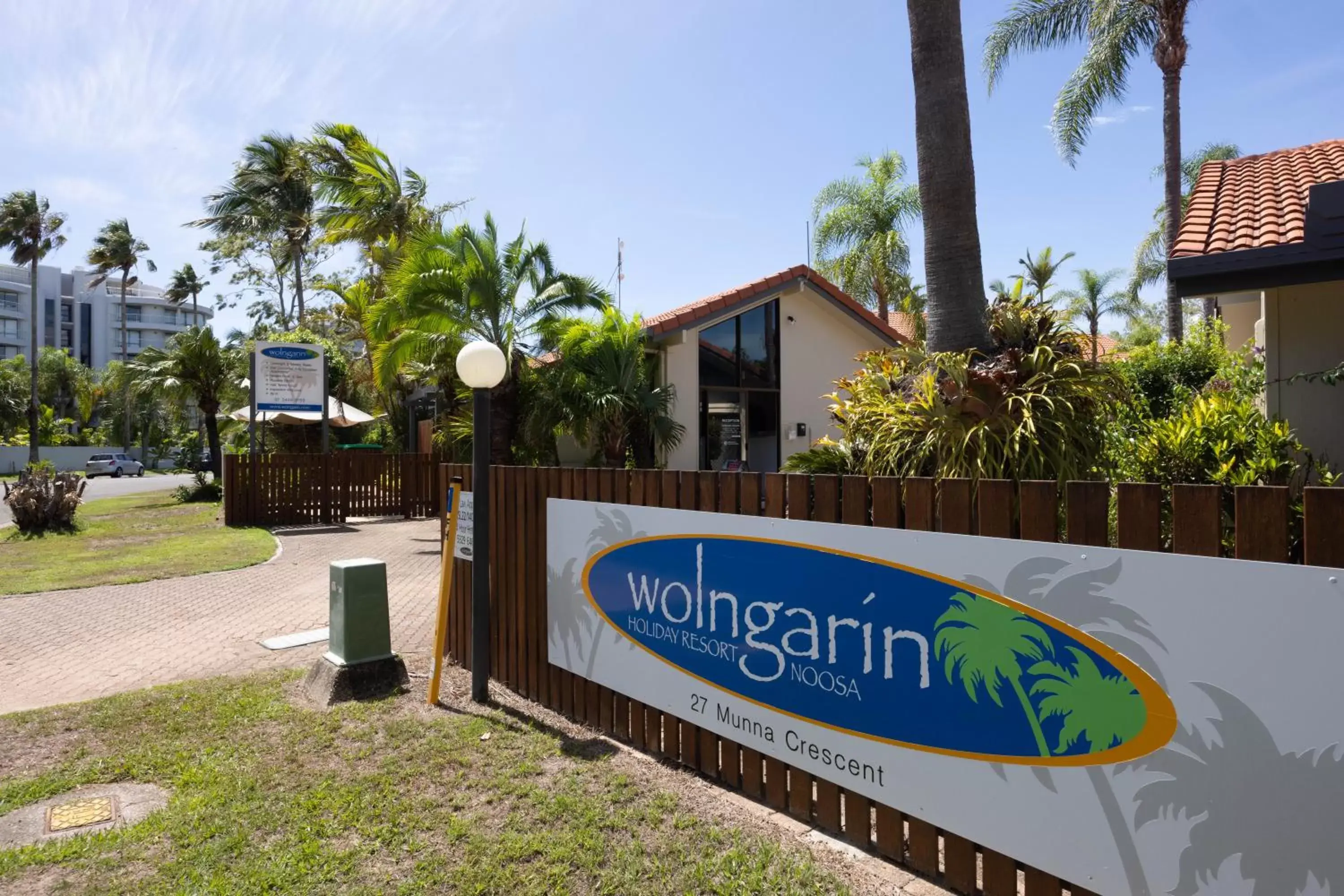 Property Building in Wolngarin Holiday Resort Noosa