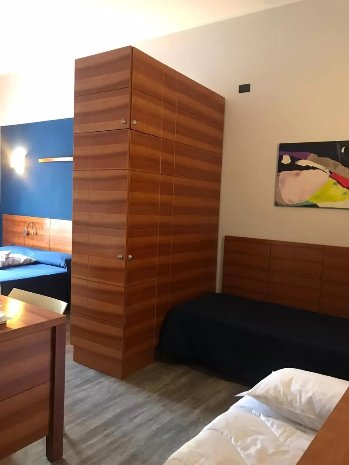 Bedroom, Bed in Hotel Europa Varese