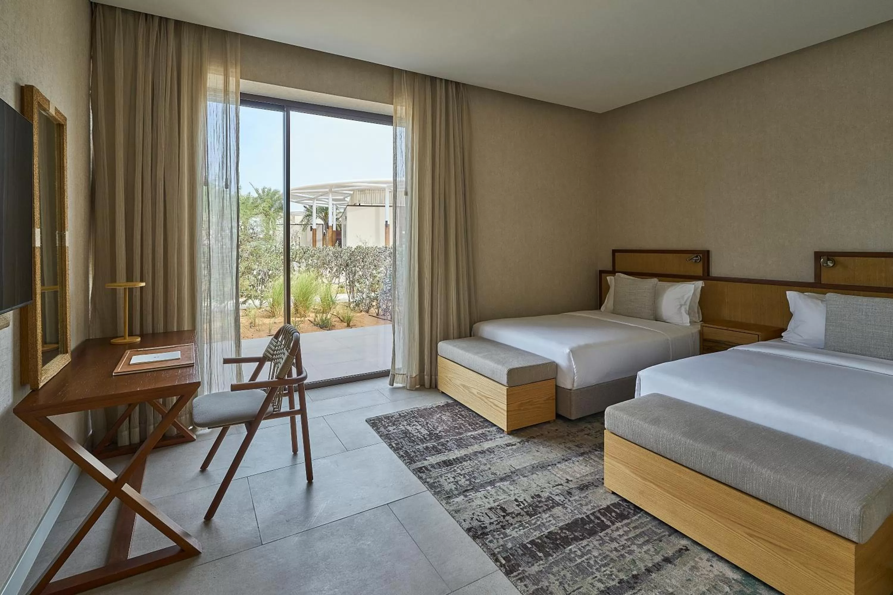 Bed in ERTH Abu Dhabi Hotel