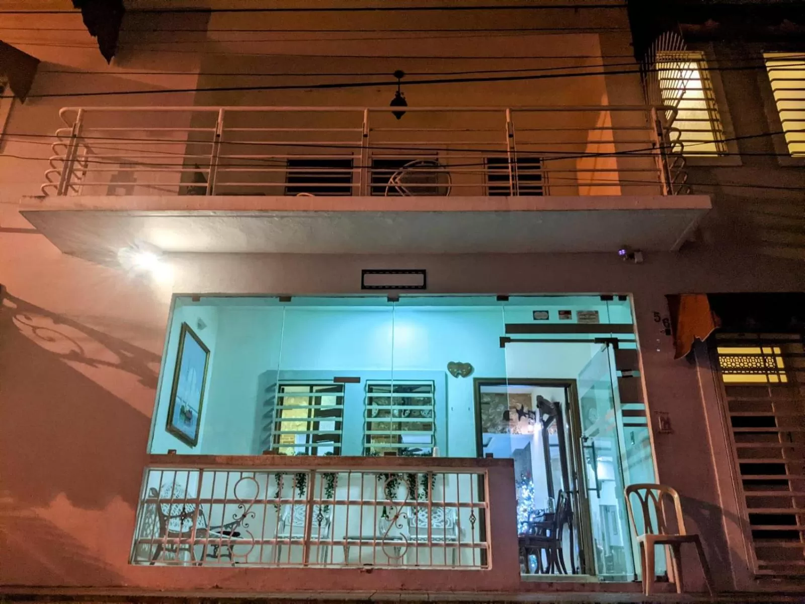 Off site in Hotel Aluge