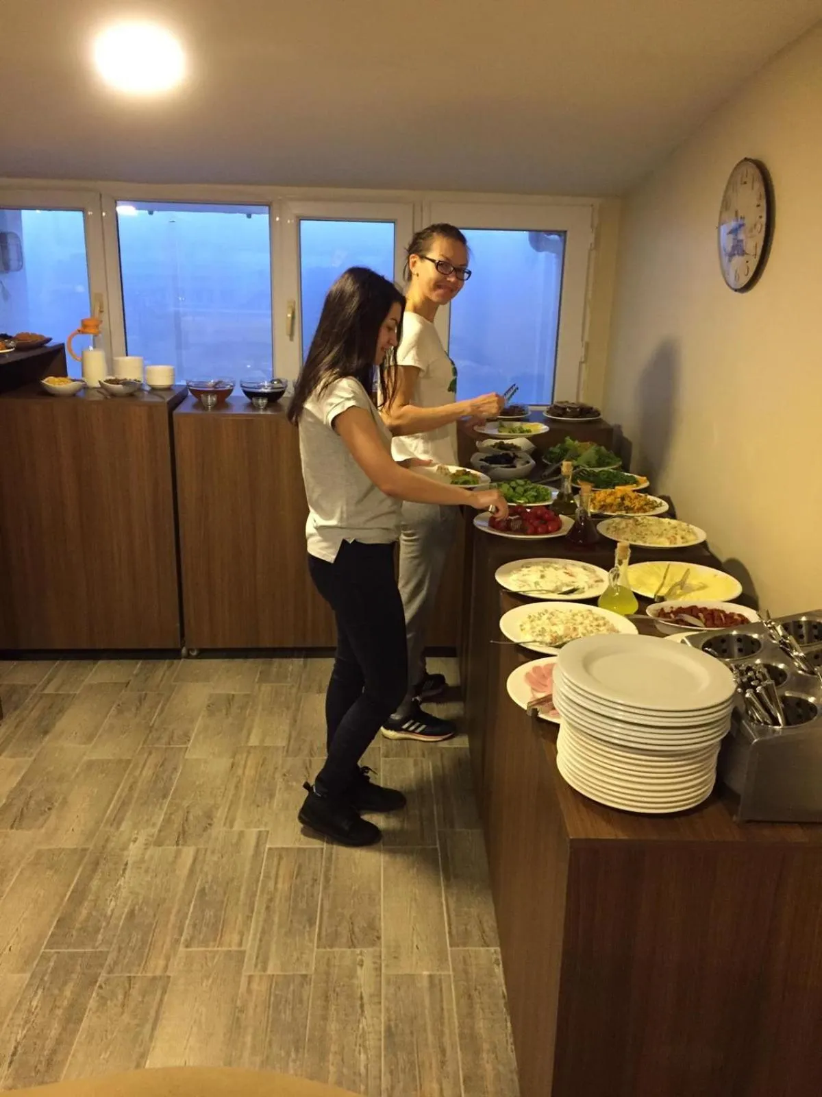 Buffet breakfast in Istanbul Central Hotel