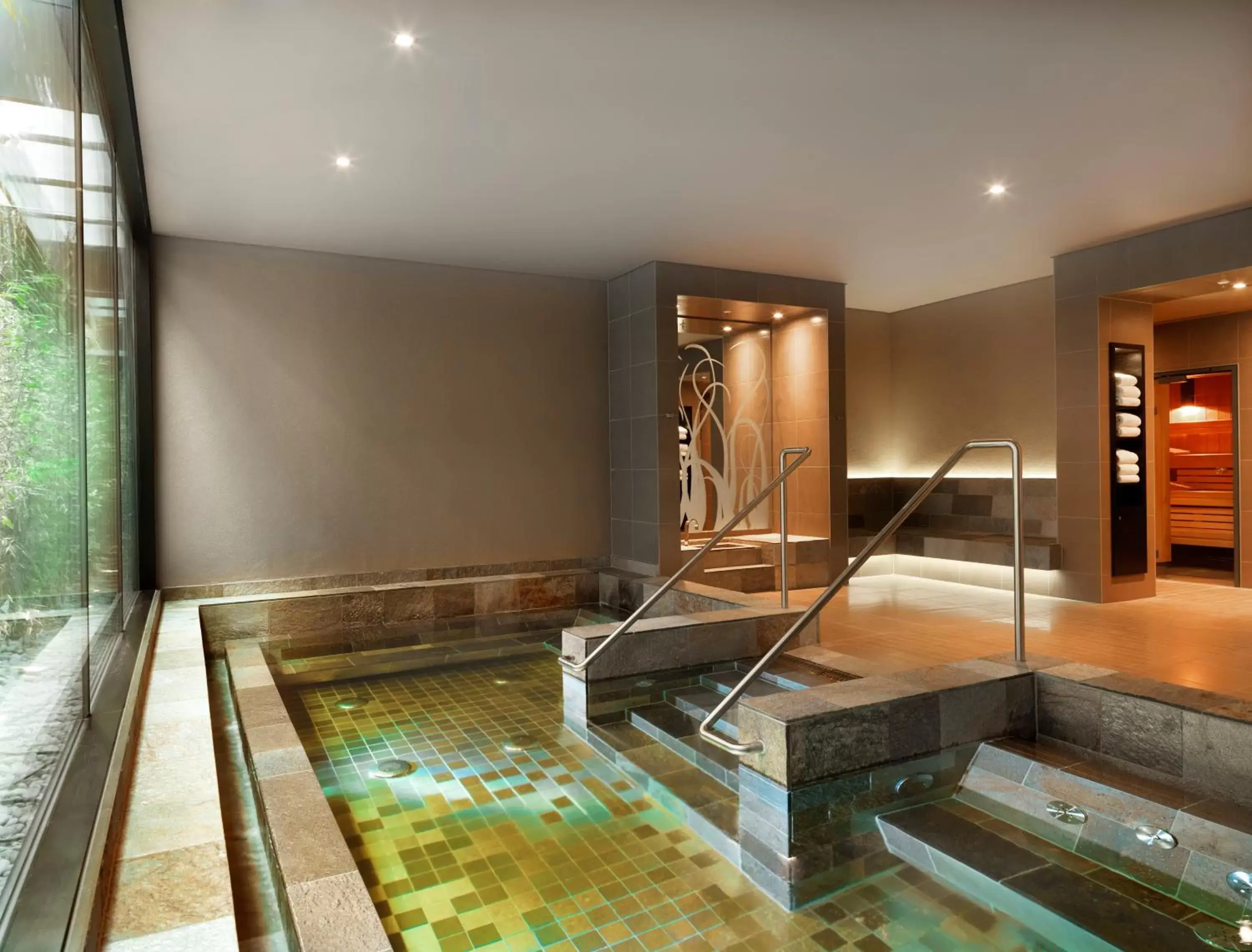 Hot Tub, Swimming Pool in Hyatt Regency Dusseldorf
