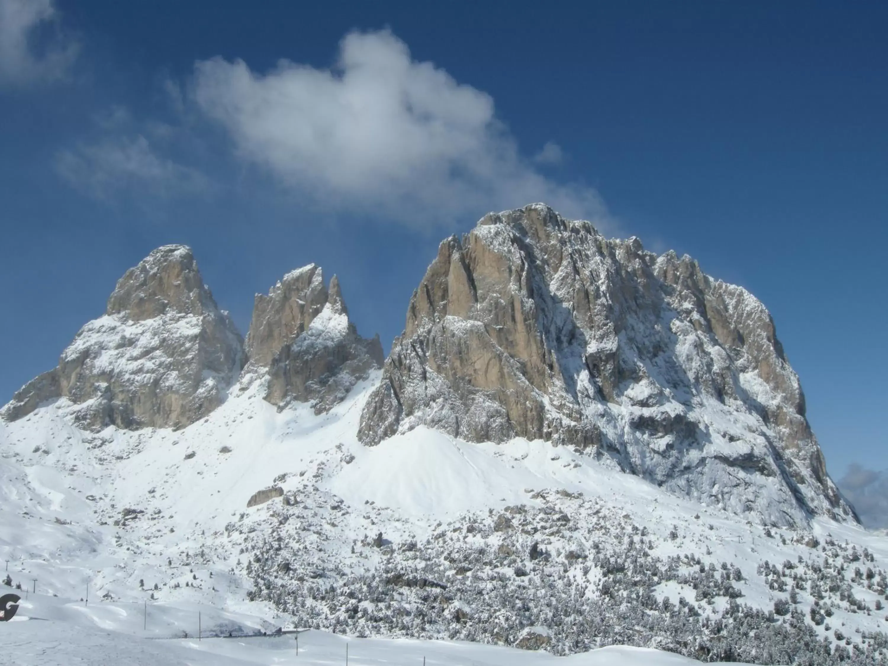 Natural landscape, Winter in Hotel ANDER