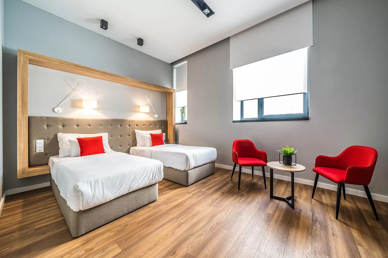 Bedroom, Bed in Up Hotel Budapest