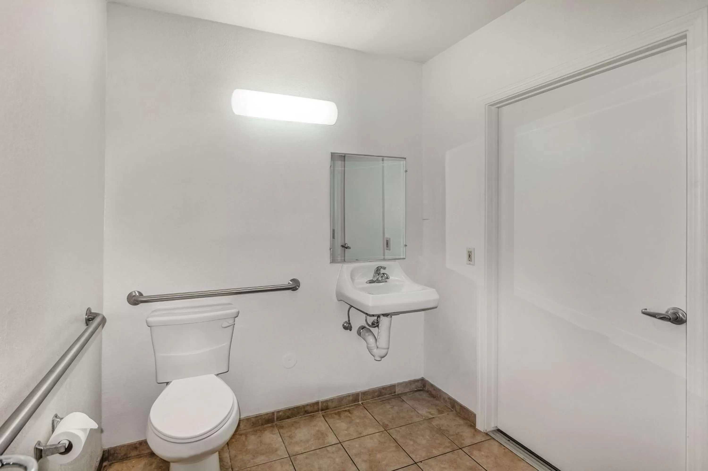 Toilet in Motel 6-Visalia, CA