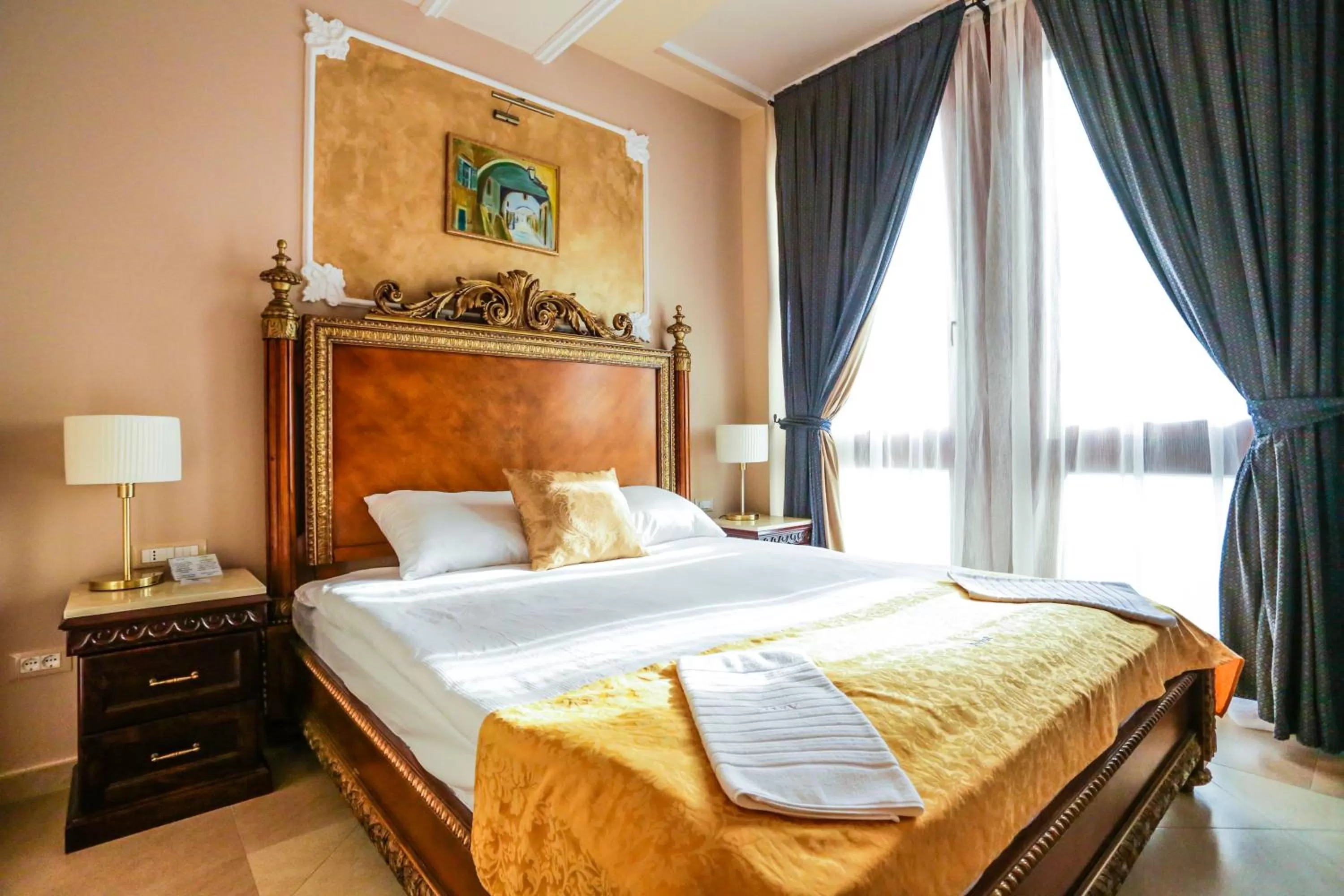 Bed in Arbia Dorka Heritage Palace