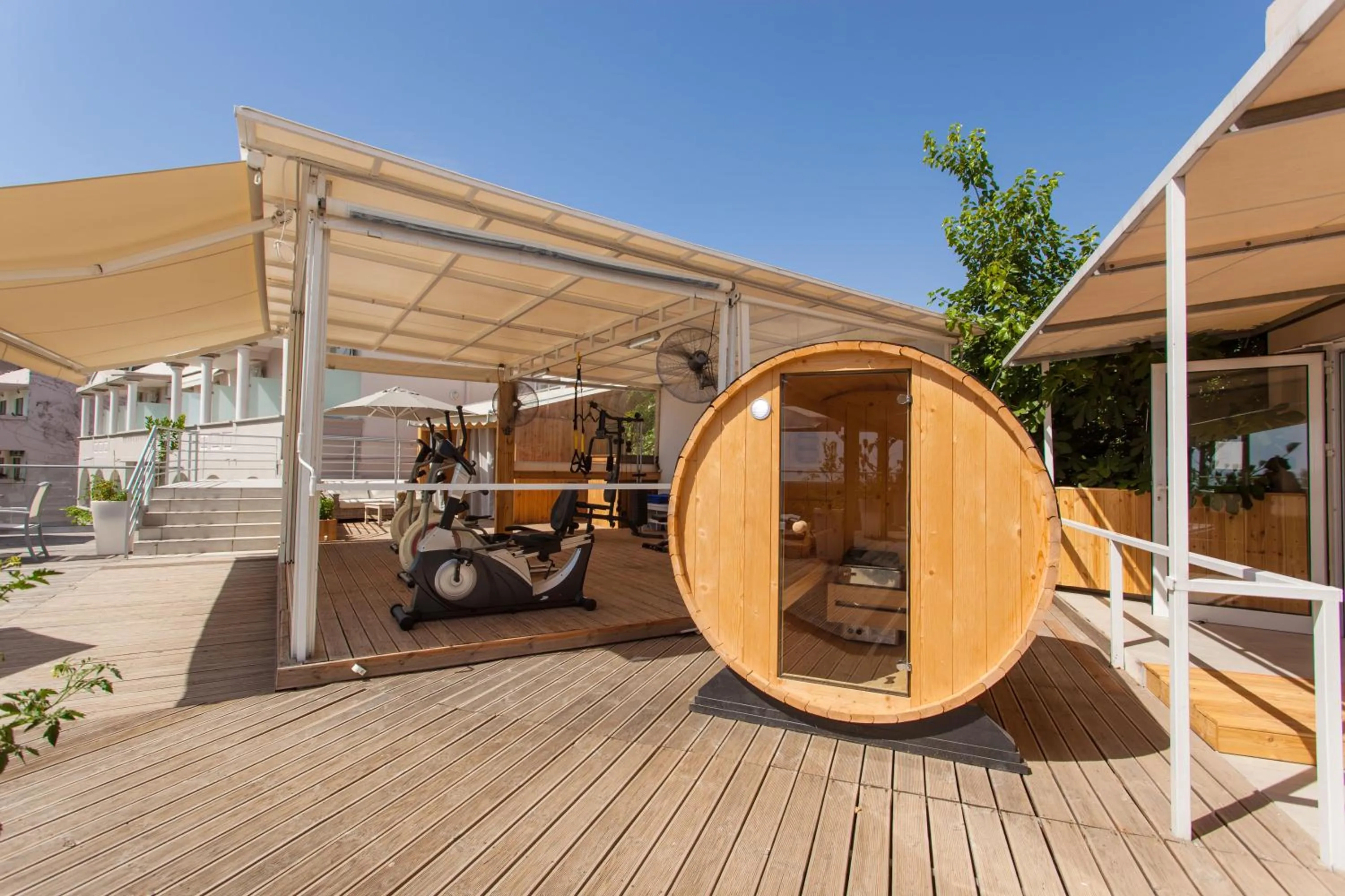 Sauna in Georgioupolis Beach Hotel