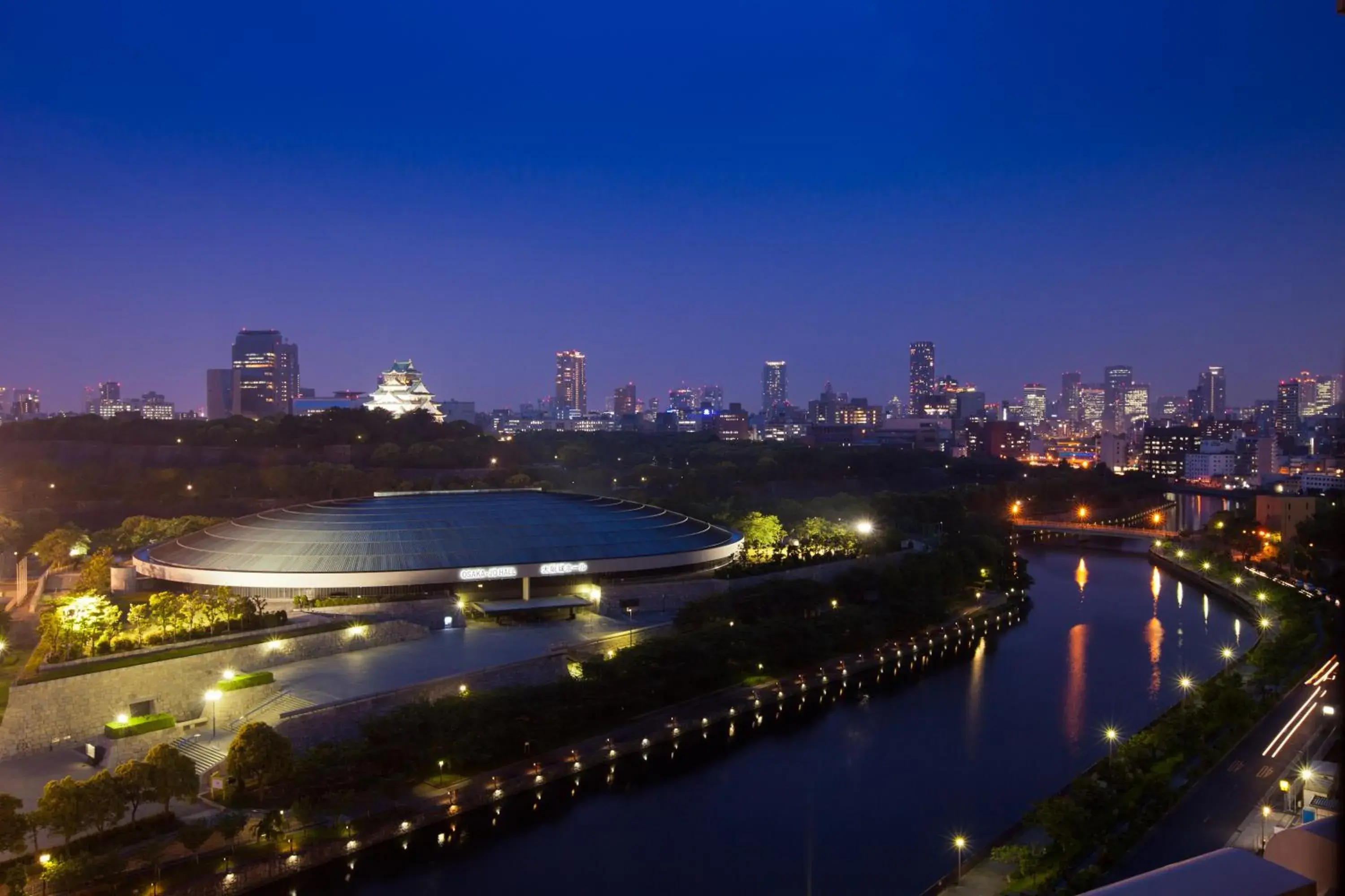 Nearby landmark in Hotel New Otani Osaka