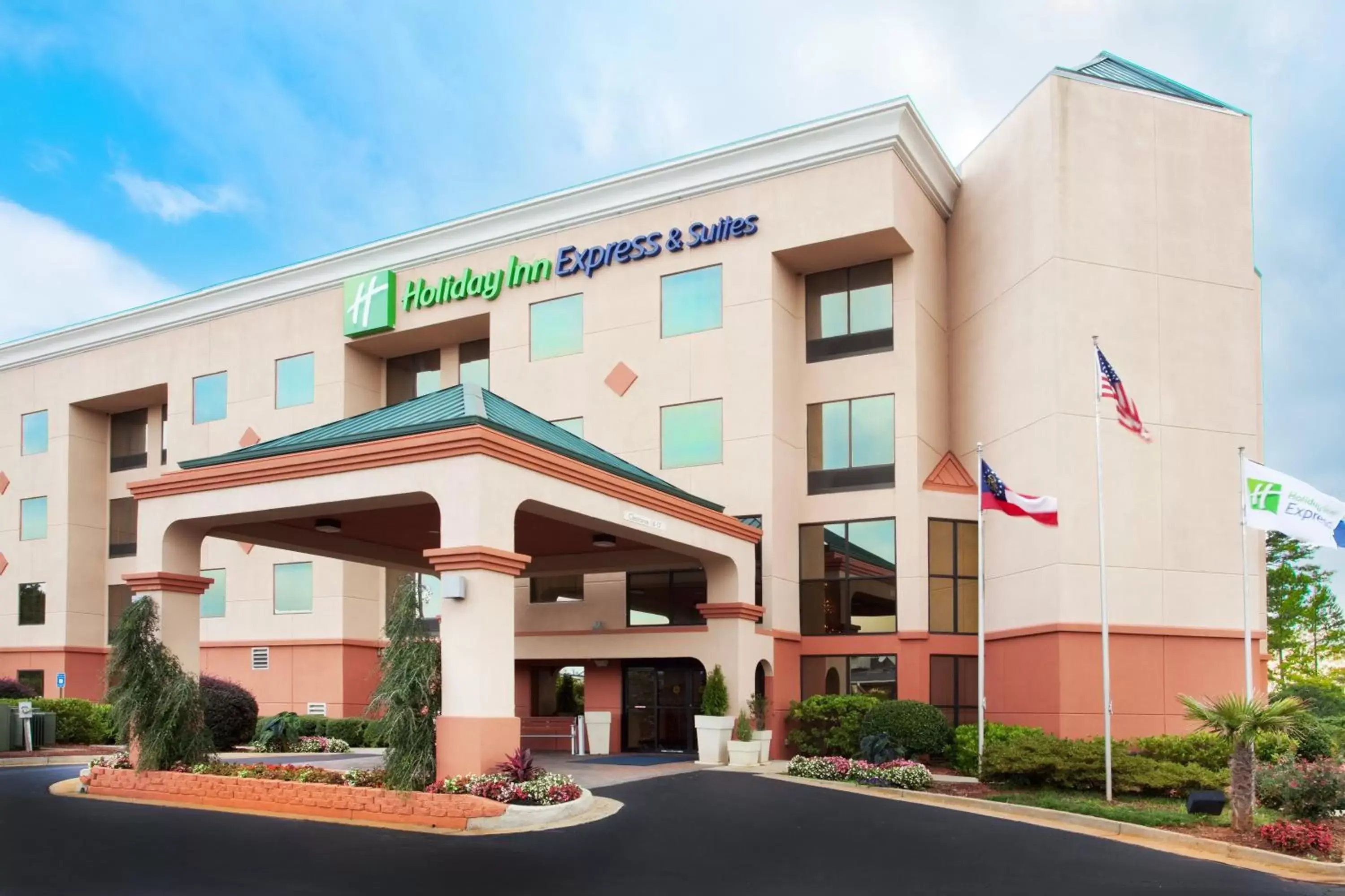 Property building in Holiday Inn Express Hotel & Suites Lawrenceville, an IHG Hotel