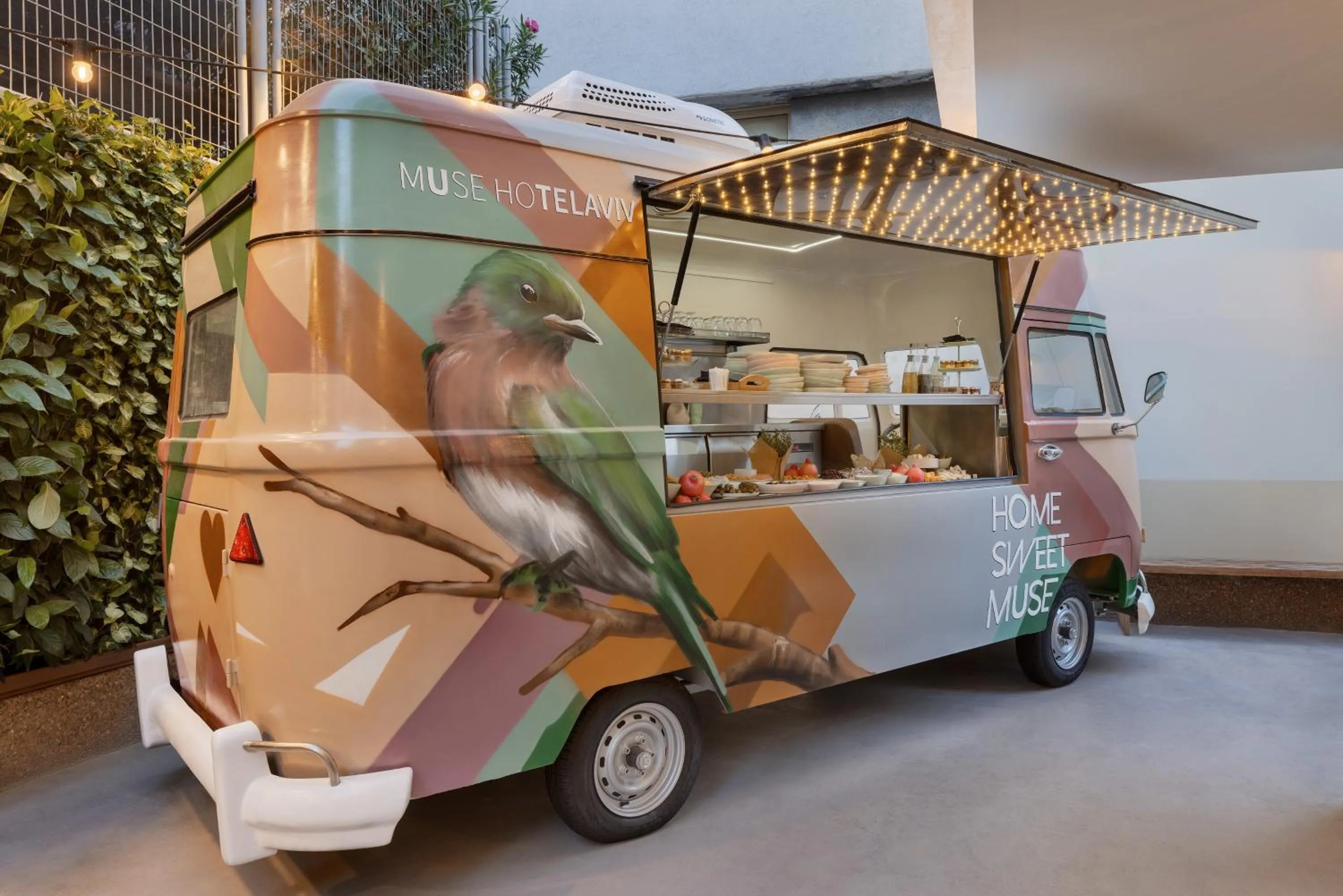 Food in The Muse Boutique Hotel Tel Aviv