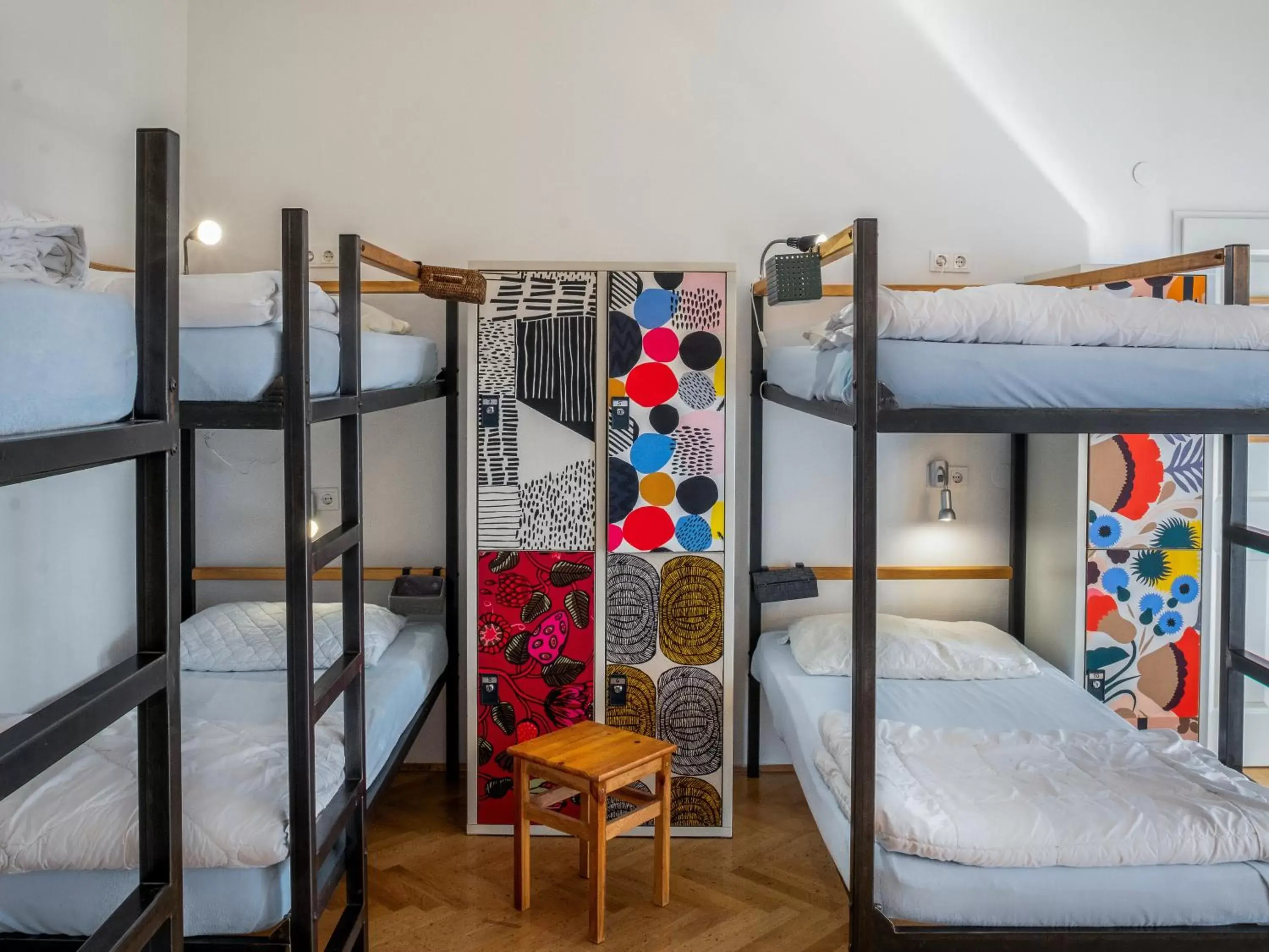 Bed in 10-Bed Mixed Dormitory Room in Vienna Hostel Ruthensteiner