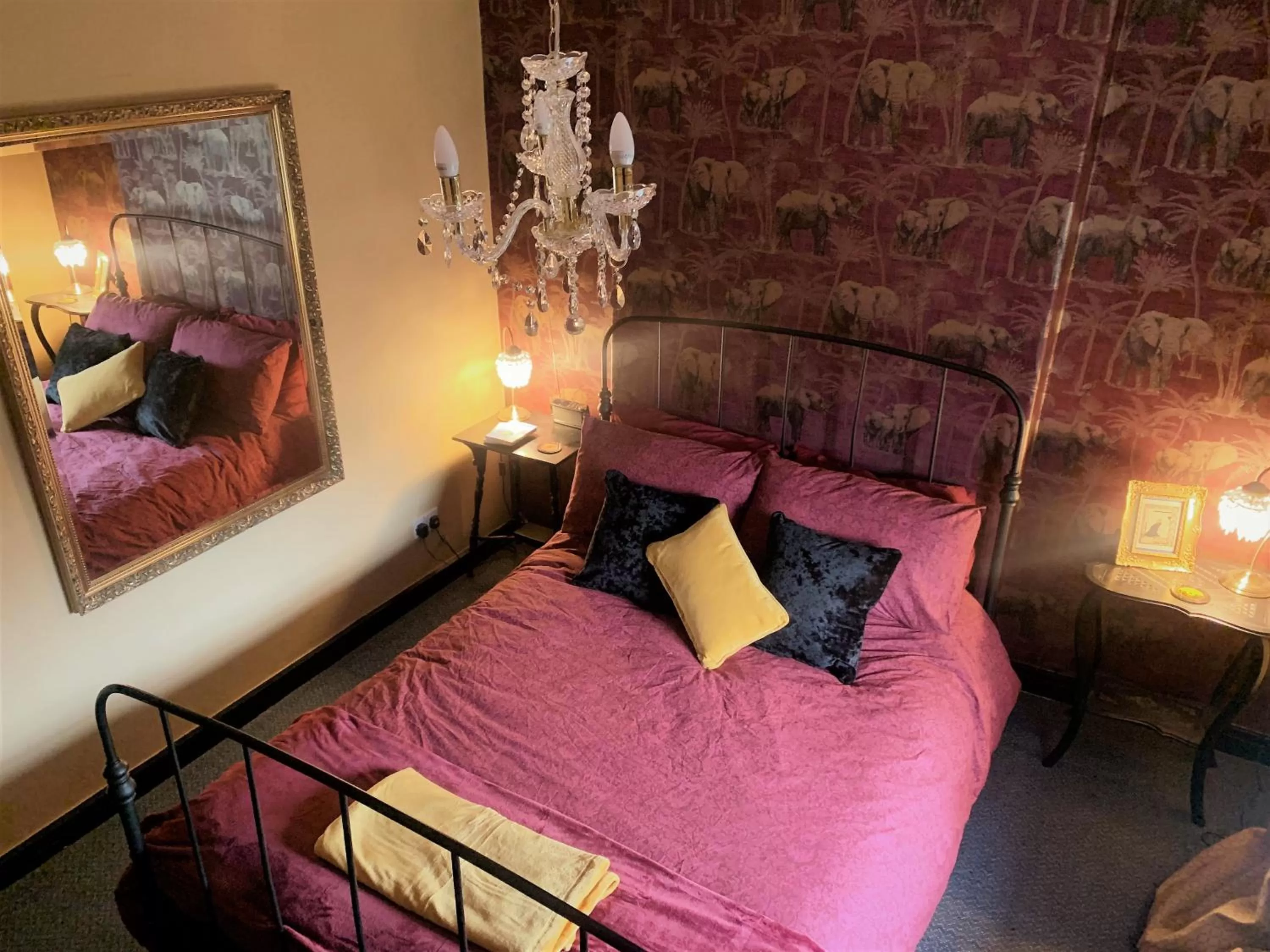 Bed in BohemianBreezeBreaks