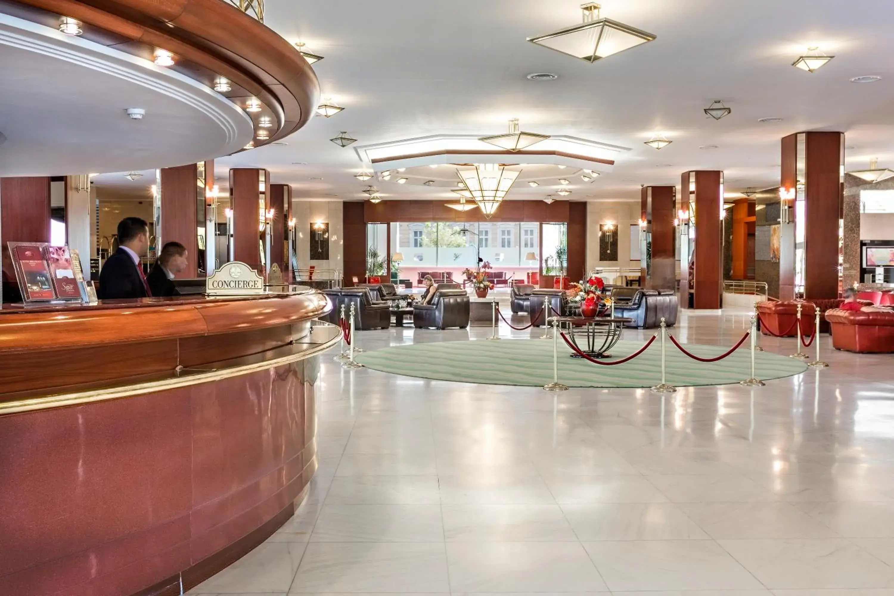 Lobby or reception in Hotel Aro Palace