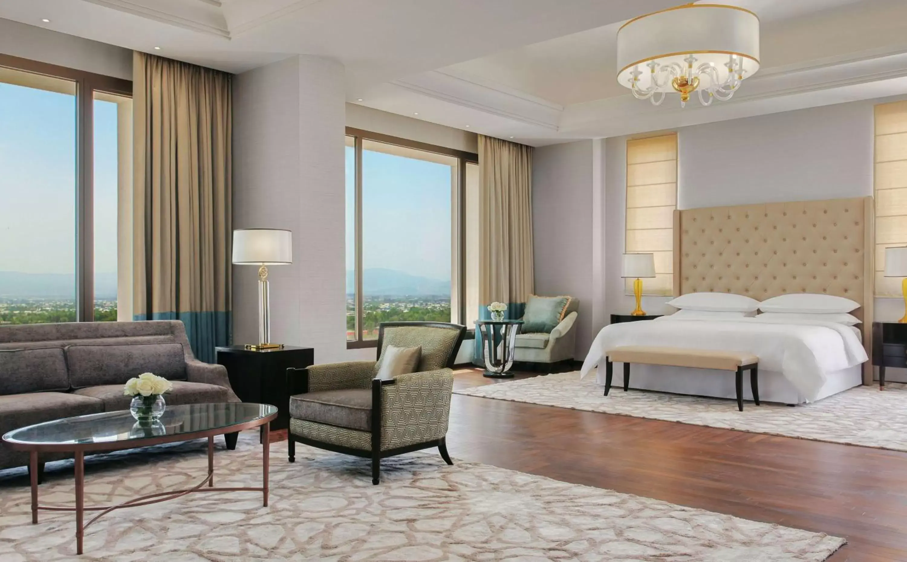 Living room, Bed in Hilton Dushanbe Living room, Bed in Hilton Dushanbe